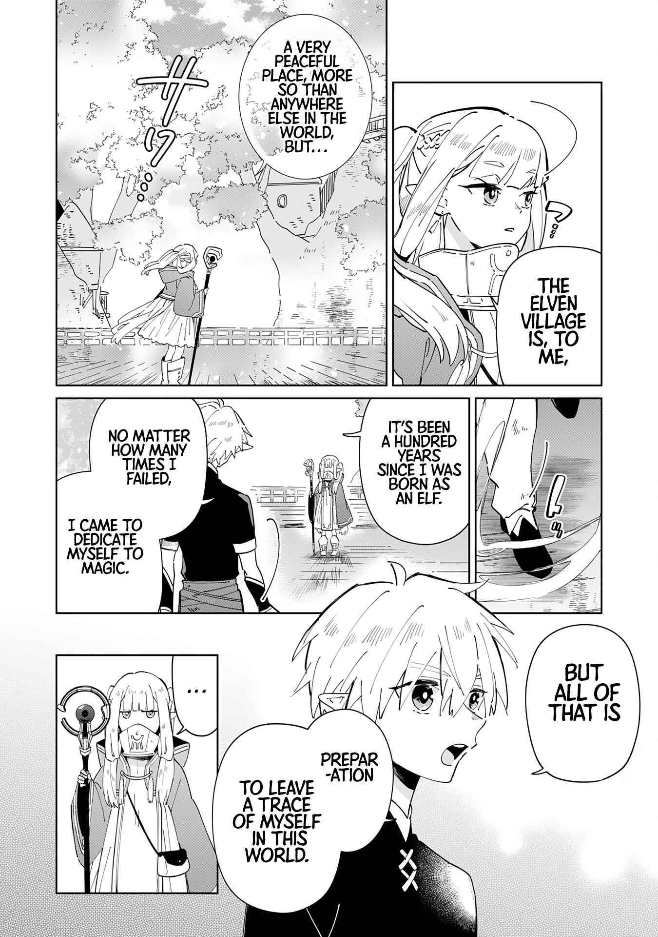 The Reincarnated Elf Left on a Journey to Master His Magic and With His Extra Lifespan Became a Living Legend Chapter 3 page 17 - 