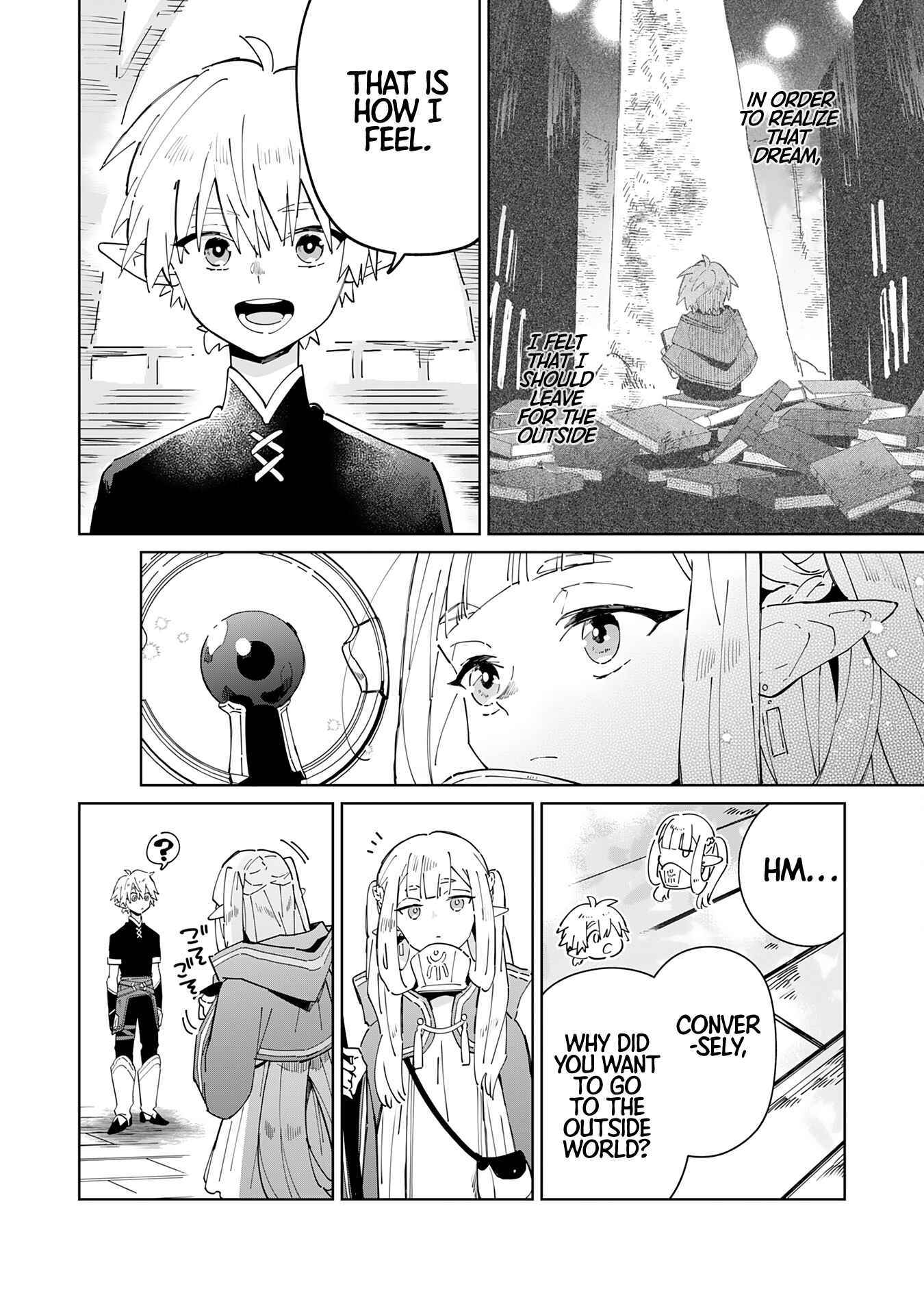 The Reincarnated Elf Left on a Journey to Master His Magic and With His Extra Lifespan Became a Living Legend Chapter 3 page 19 - 