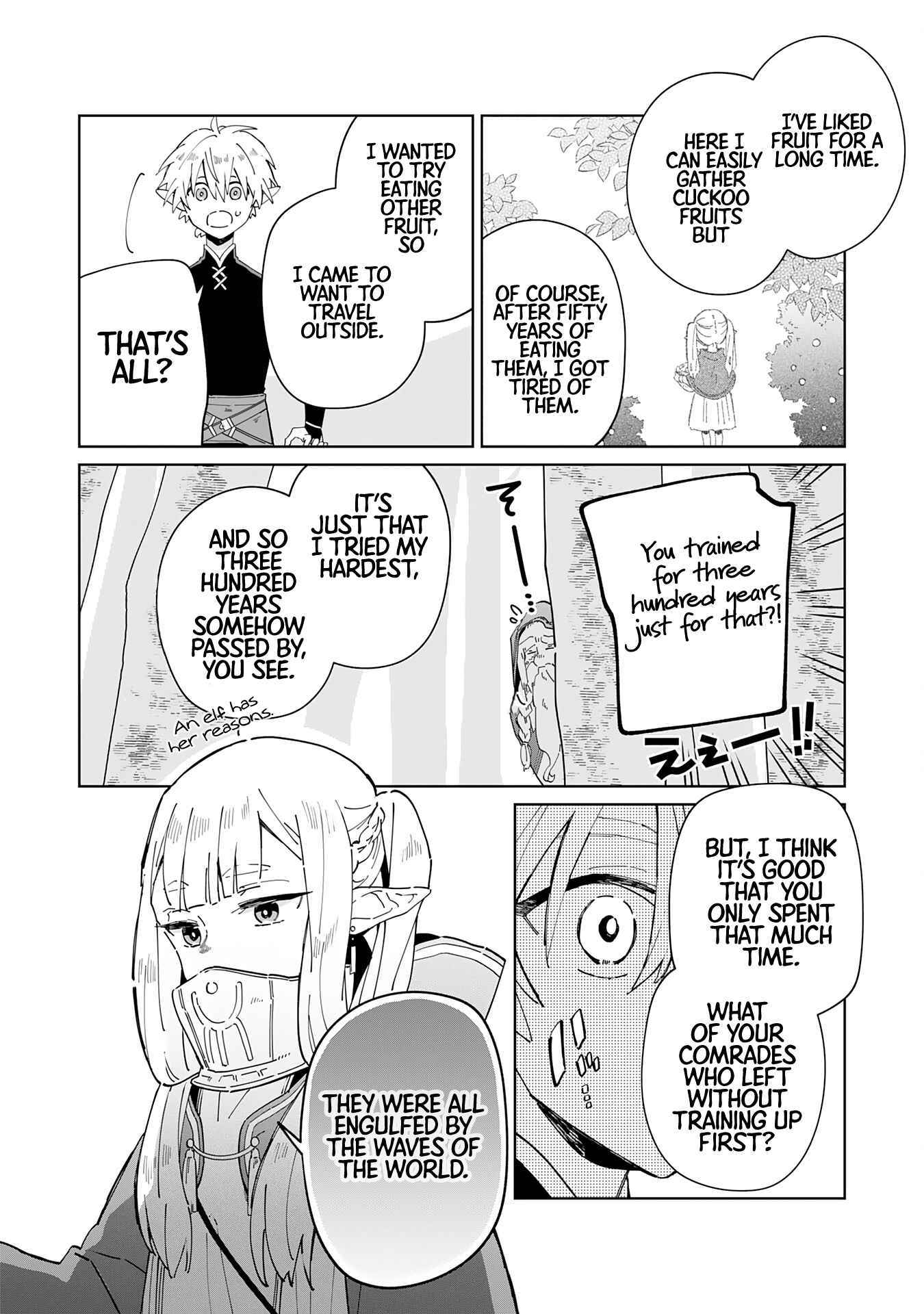 The Reincarnated Elf Left on a Journey to Master His Magic and With His Extra Lifespan Became a Living Legend Chapter 3 page 21 - 