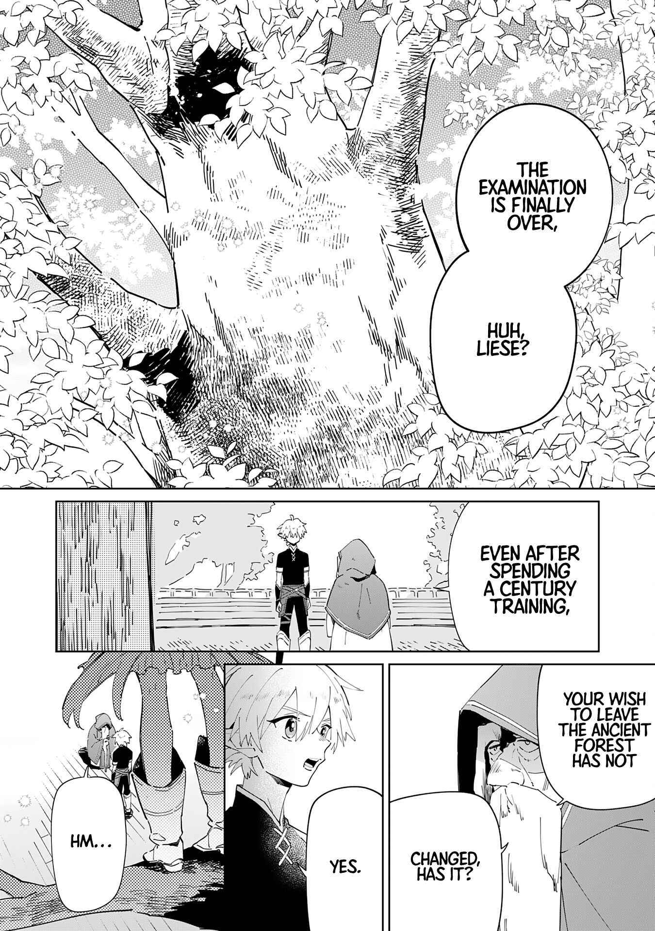 The Reincarnated Elf Left on a Journey to Master His Magic and With His Extra Lifespan Became a Living Legend Chapter 3 page 4 - 