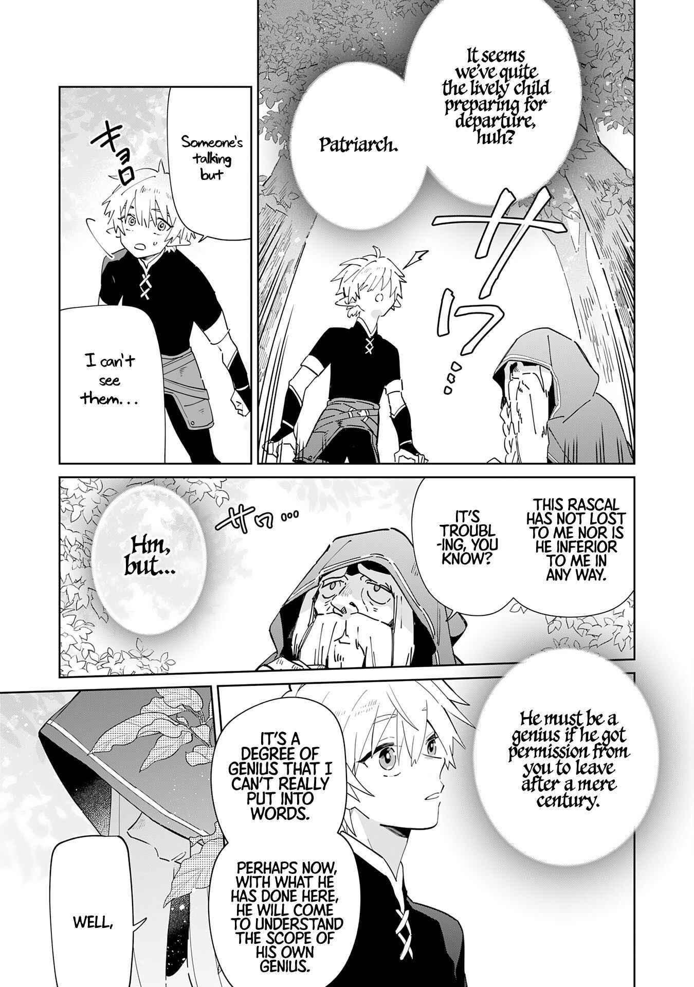 The Reincarnated Elf Left on a Journey to Master His Magic and With His Extra Lifespan Became a Living Legend Chapter 3 page 5 - 