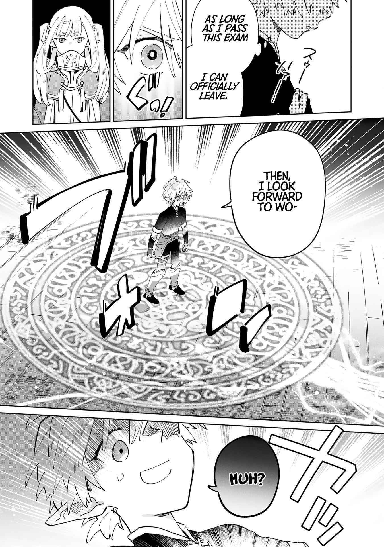 The Reincarnated Elf Left on a Journey to Master His Magic and With His Extra Lifespan Became a Living Legend Chapter 3 page 9 - 