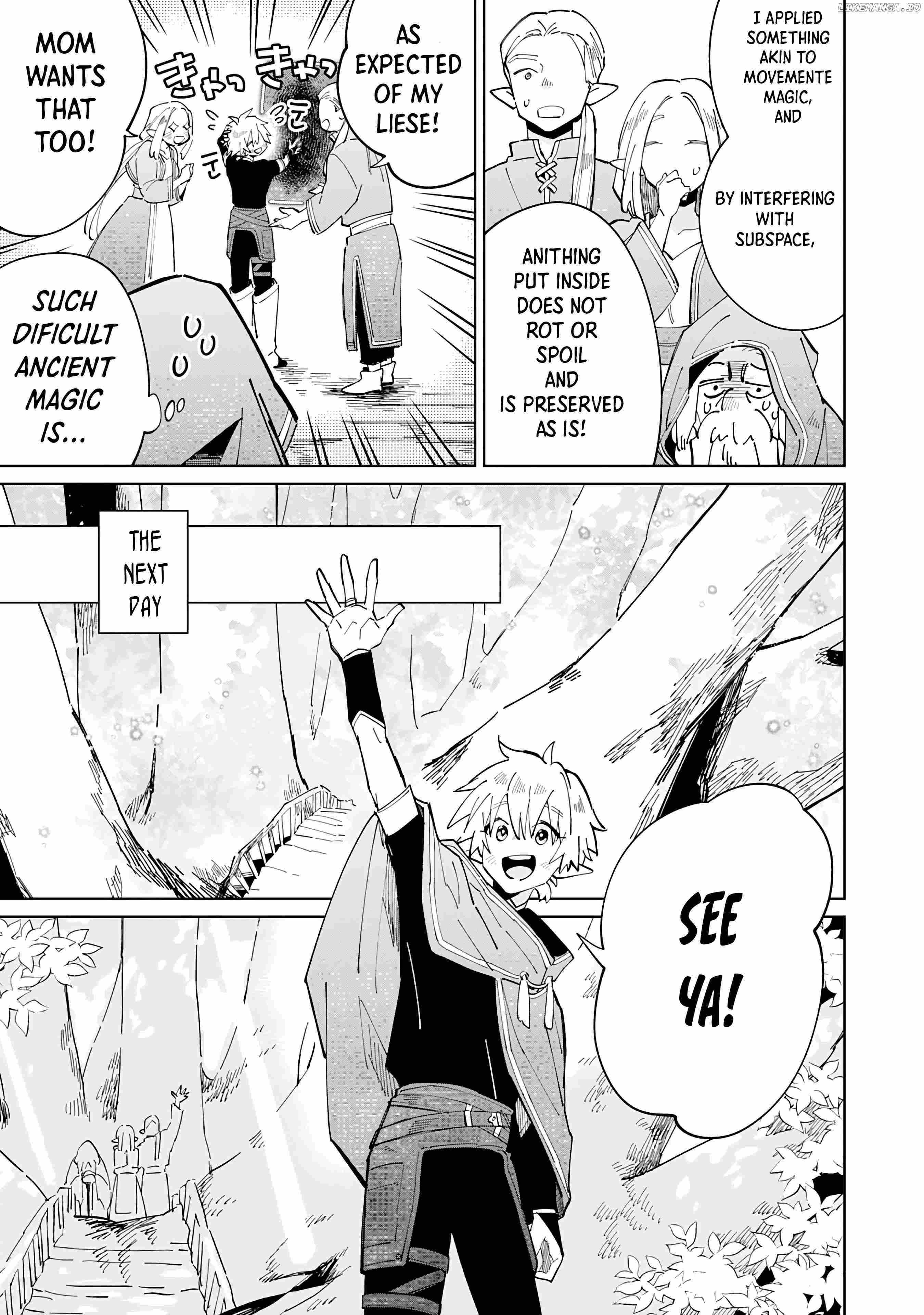 The Reincarnated Elf Left on a Journey to Master His Magic and With His Extra Lifespan Became a Living Legend Chapter 4 page 11 - 