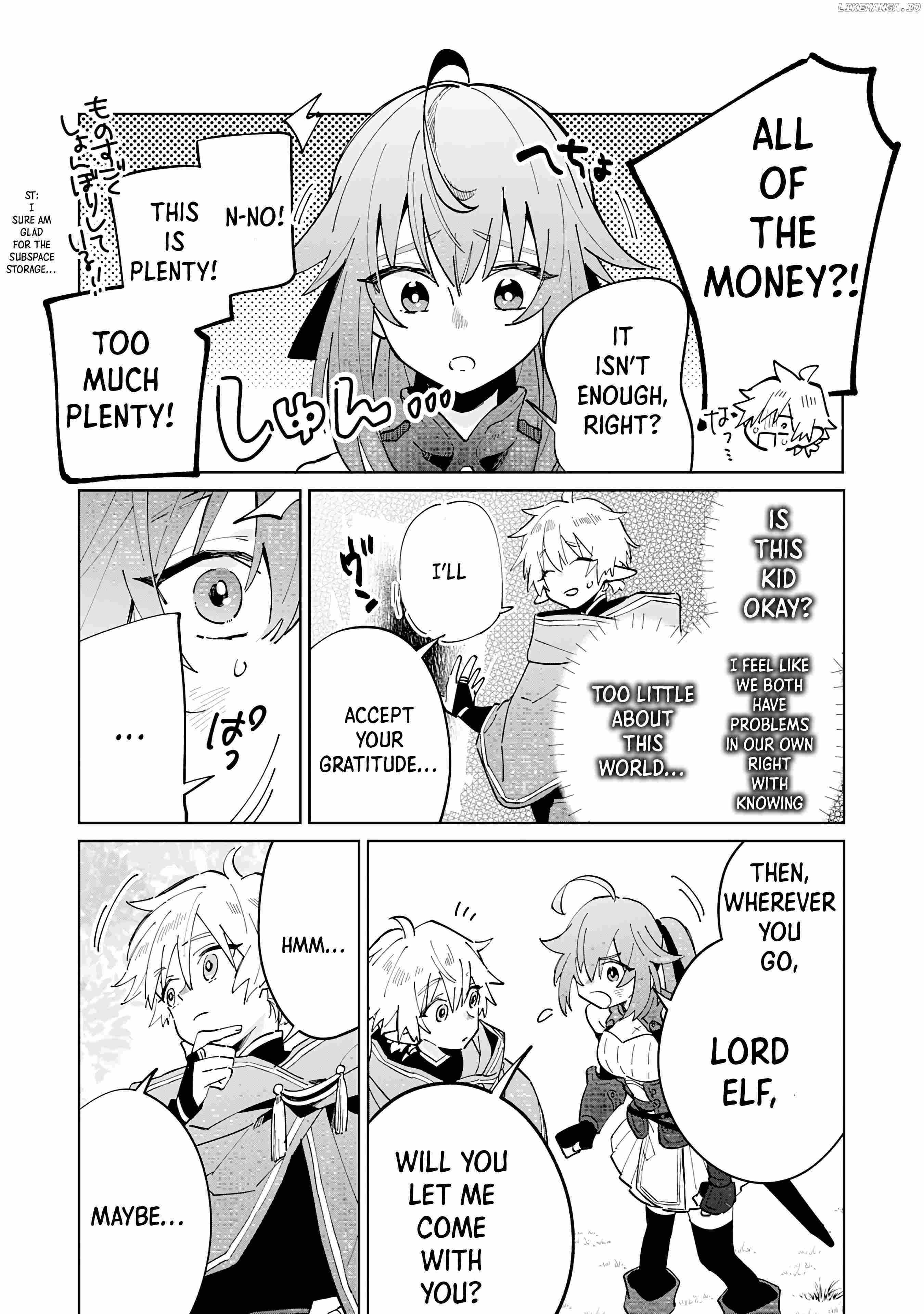 The Reincarnated Elf Left on a Journey to Master His Magic and With His Extra Lifespan Became a Living Legend Chapter 4 page 21 - 