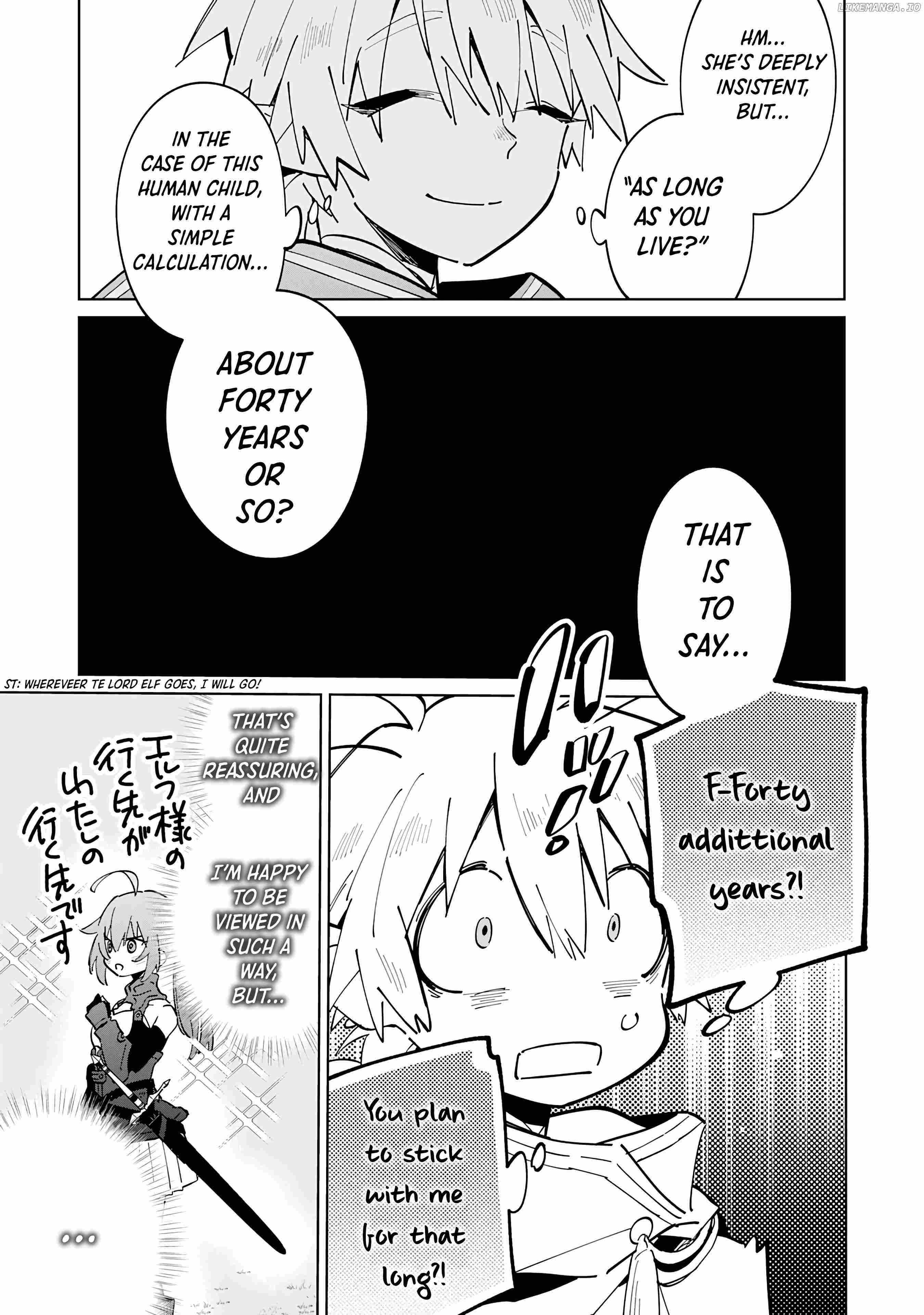 The Reincarnated Elf Left on a Journey to Master His Magic and With His Extra Lifespan Became a Living Legend Chapter 4 page 24 - 