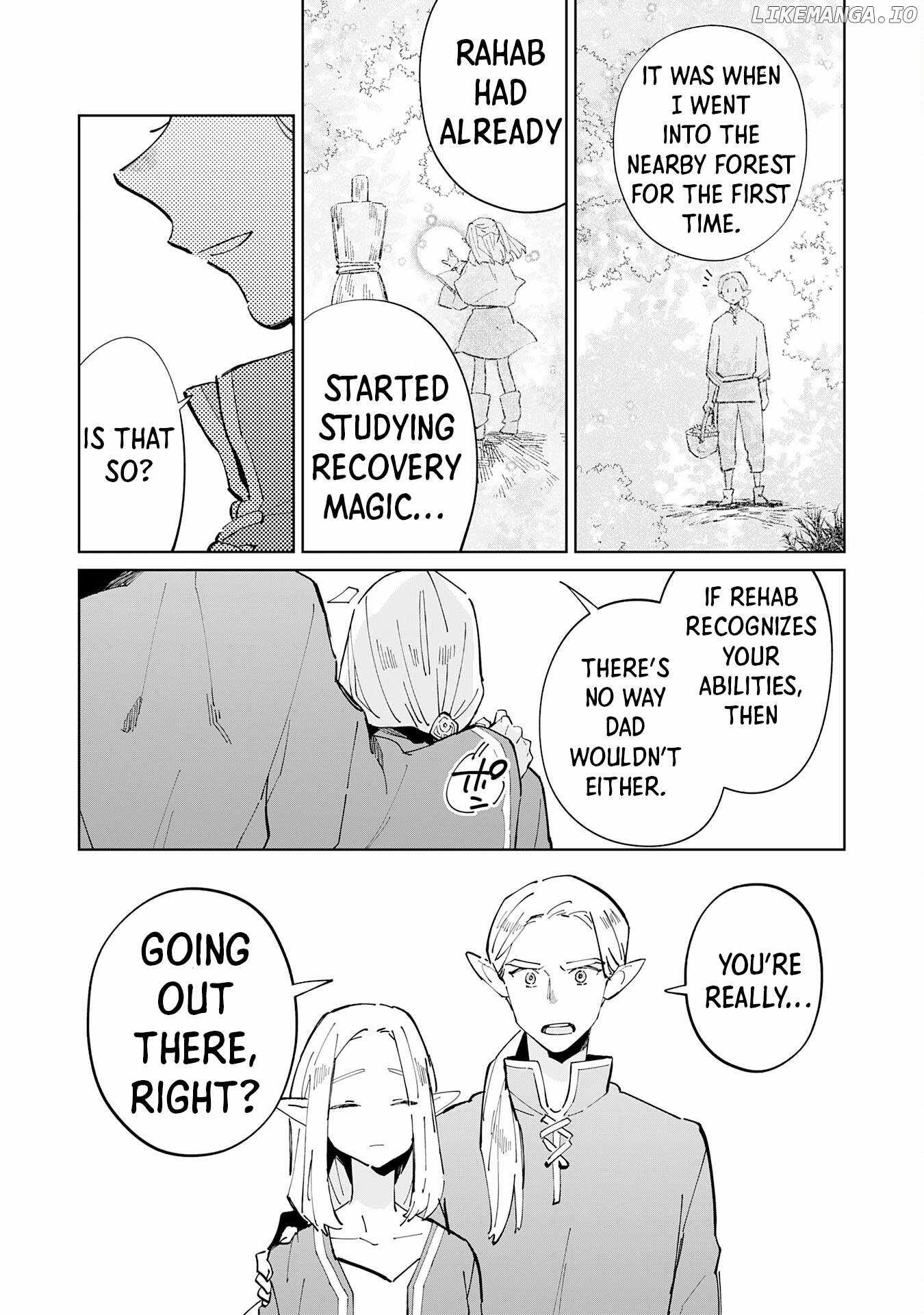 The Reincarnated Elf Left on a Journey to Master His Magic and With His Extra Lifespan Became a Living Legend Chapter 4 page 5 - 
