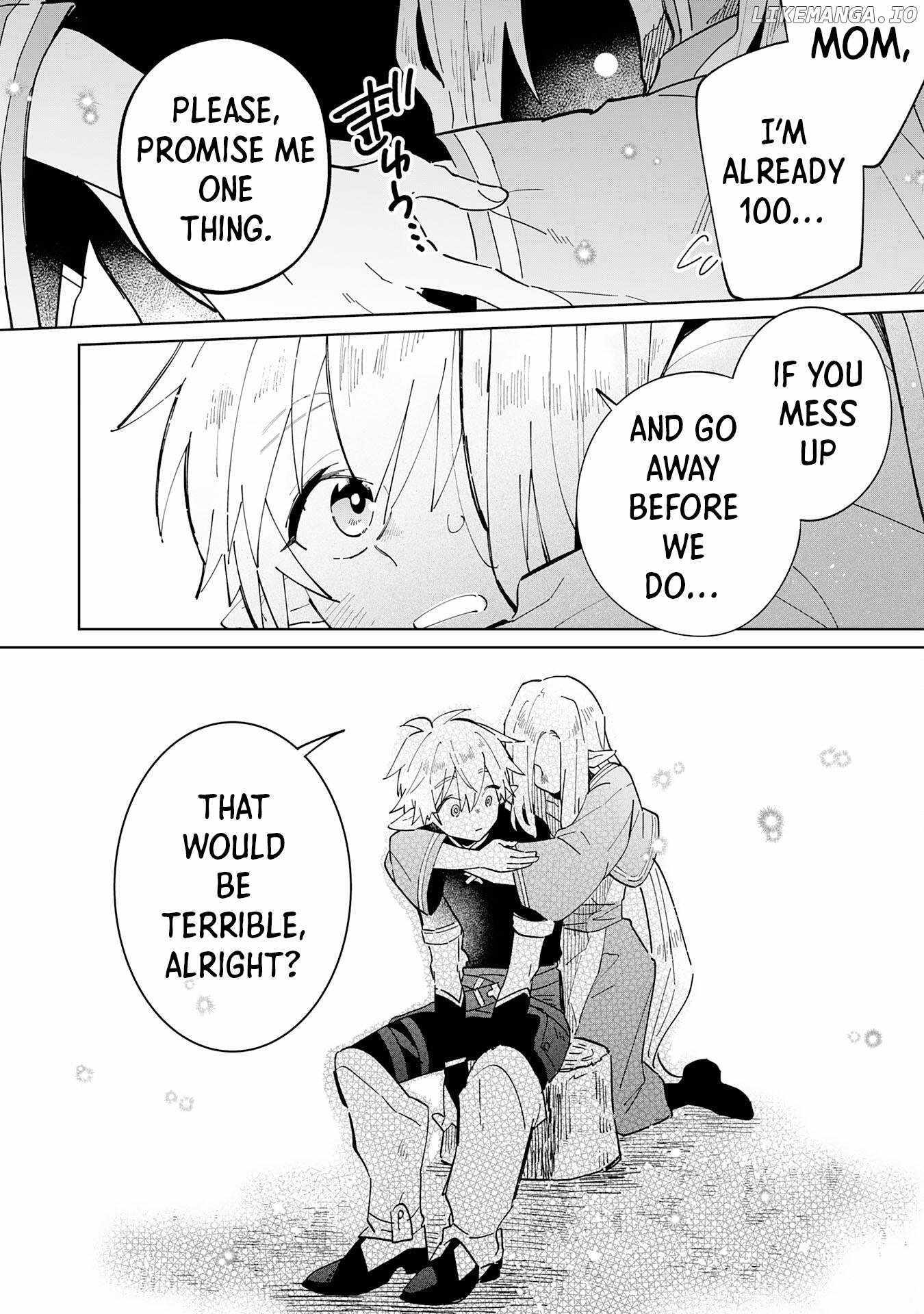 The Reincarnated Elf Left on a Journey to Master His Magic and With His Extra Lifespan Became a Living Legend Chapter 4 page 8 - 