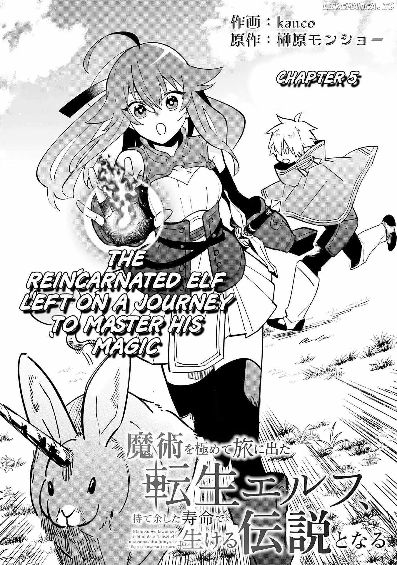 The Reincarnated Elf Left on a Journey to Master His Magic and With His Extra Lifespan Became a Living Legend Chapter 5 page 3 - 
