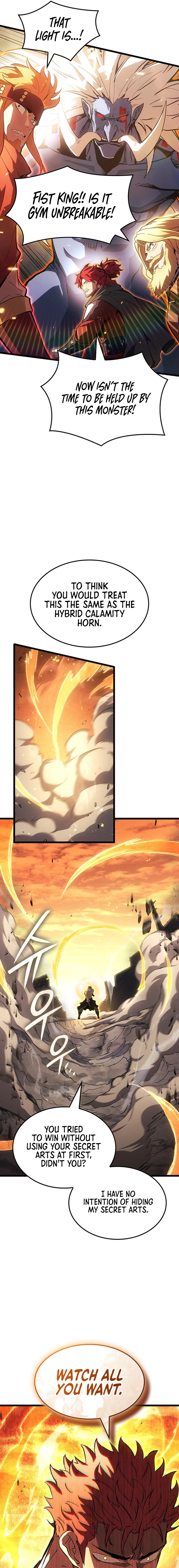 The Reincarnated King of Fists Chapter 125 page 10 - 