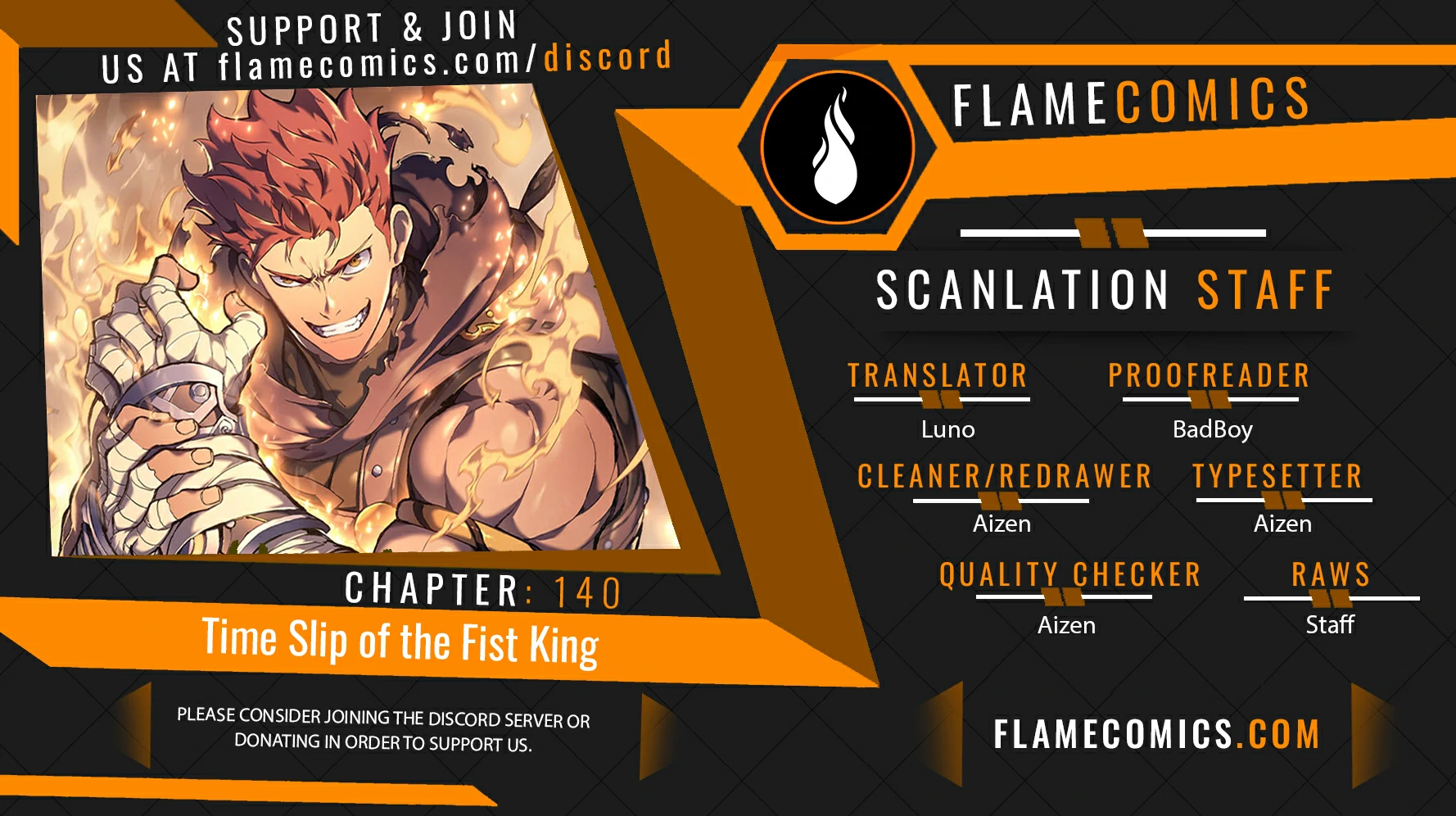 The Reincarnated King of Fists Chapter 140 page 1 - 