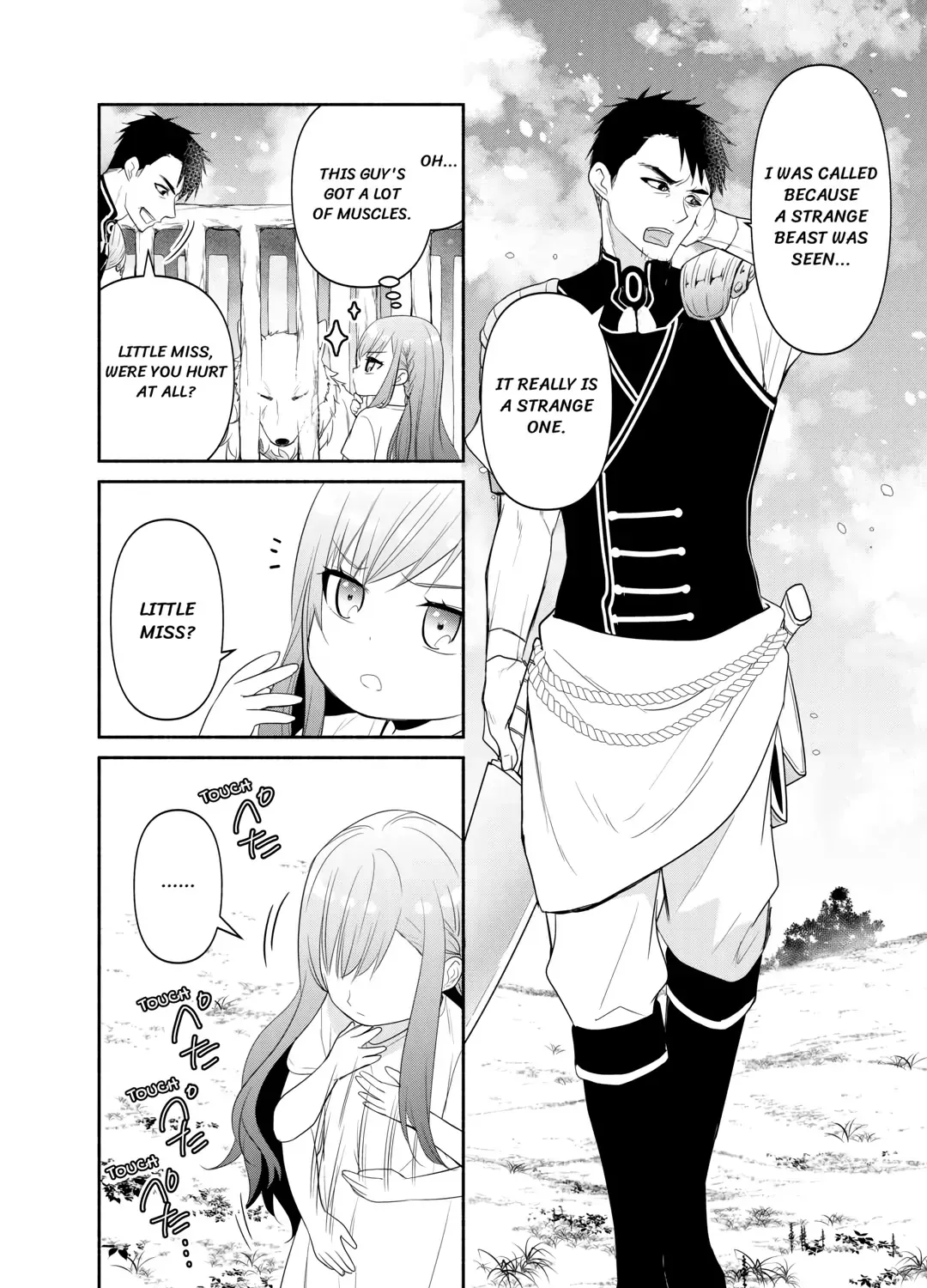 The Reincarnated Little Girl Lives With Divine Beast, Prince, and Mercenaries of Tough Guys Chapter 1 page 12 - 