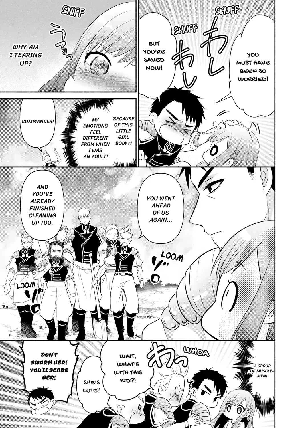 The Reincarnated Little Girl Lives With Divine Beast, Prince, and Mercenaries of Tough Guys Chapter 1 page 18 - 