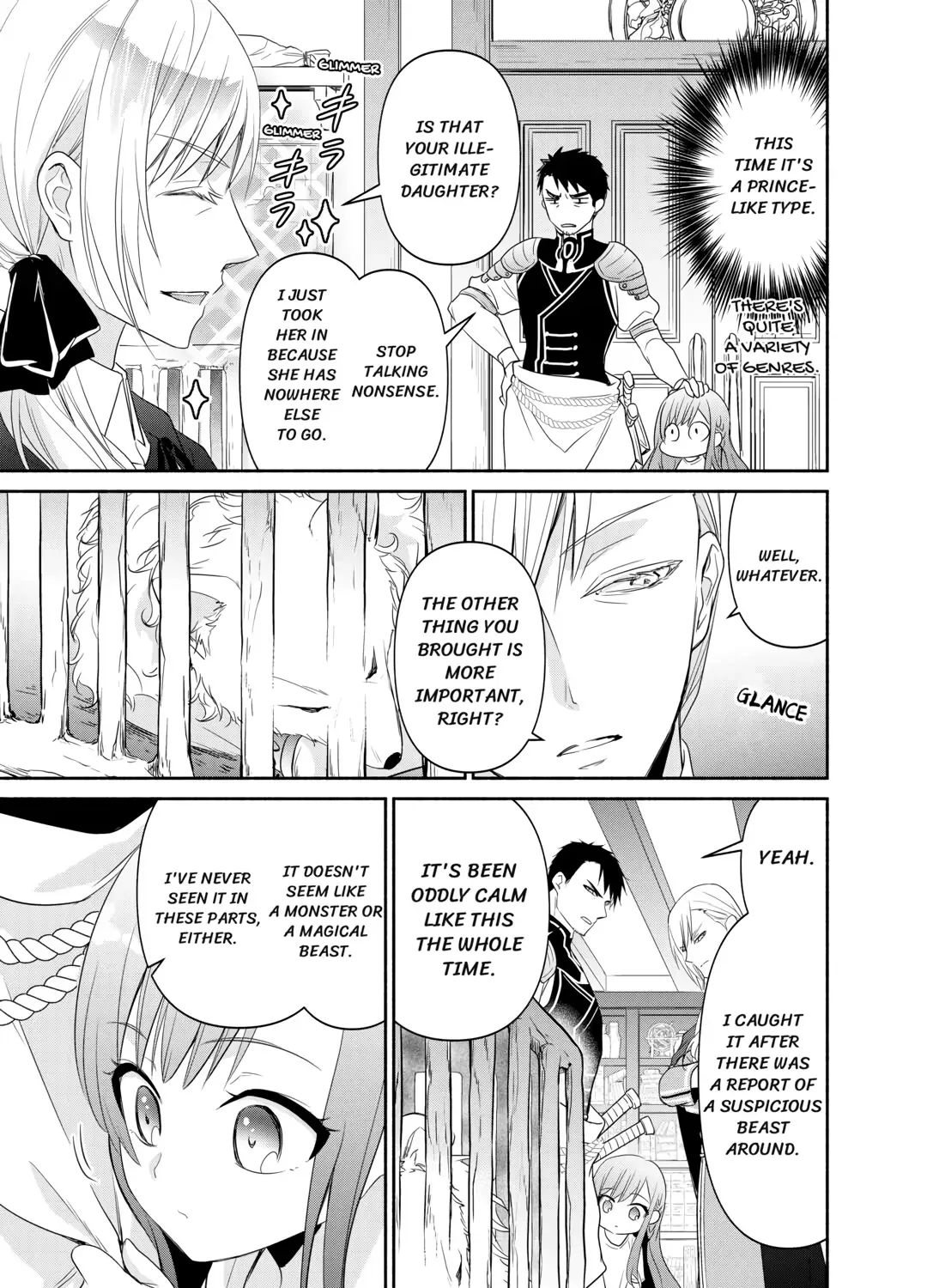 The Reincarnated Little Girl Lives With Divine Beast, Prince, and Mercenaries of Tough Guys Chapter 1 page 22 - 