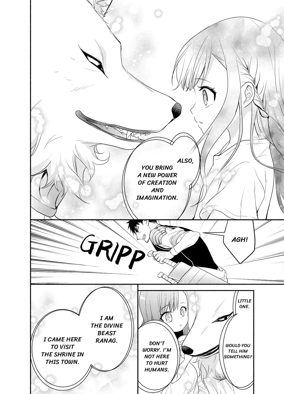The Reincarnated Little Girl Lives With Divine Beast, Prince, and Mercenaries of Tough Guys Chapter 1 page 36 - 
