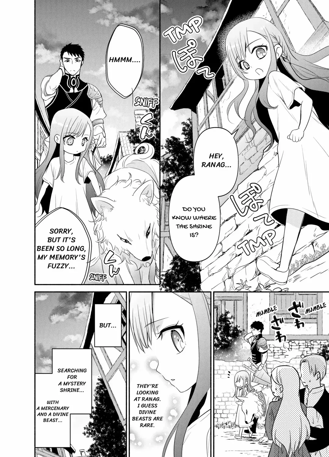 The Reincarnated Little Girl Lives With Divine Beast, Prince, and Mercenaries of Tough Guys Chapter 1 page 44 - 