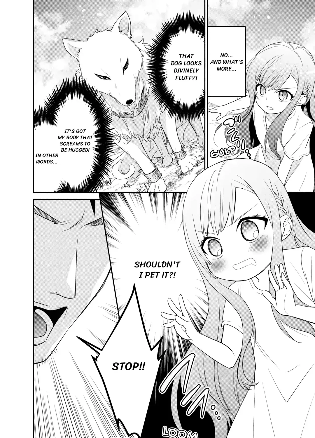 The Reincarnated Little Girl Lives With Divine Beast, Prince, and Mercenaries of Tough Guys Chapter 1 page 8 - 