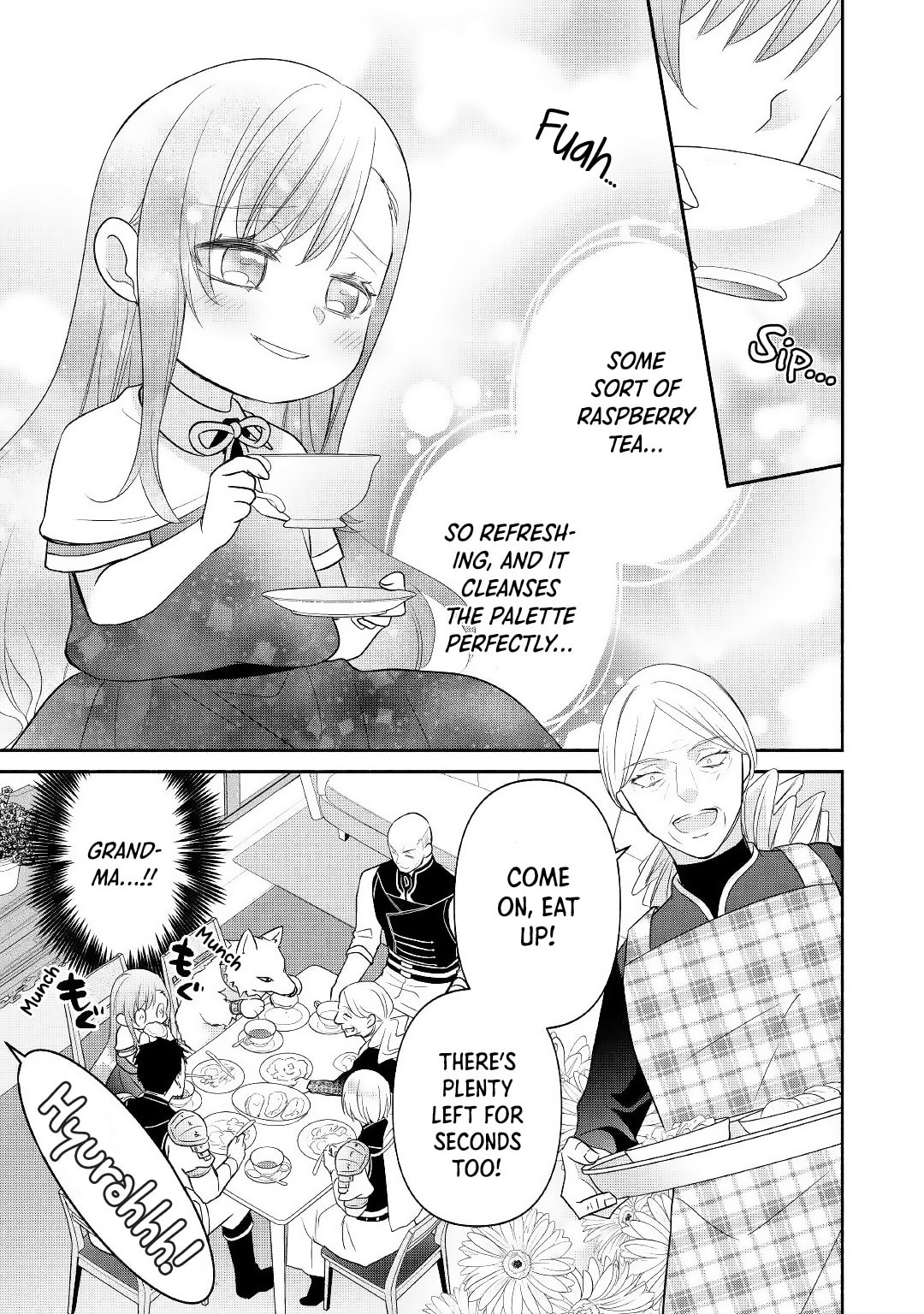 The Reincarnated Little Girl Lives With Divine Beast, Prince, and Mercenaries of Tough Guys Chapter 10.1 page 13 - 