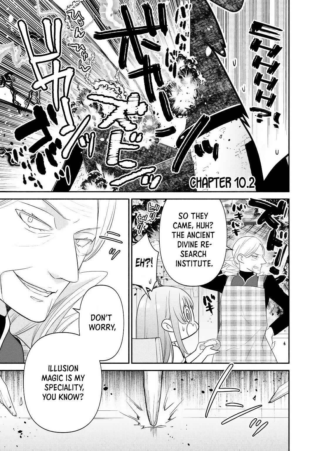 The Reincarnated Little Girl Lives With Divine Beast, Prince, and Mercenaries of Tough Guys Chapter 10.2 page 1 - 