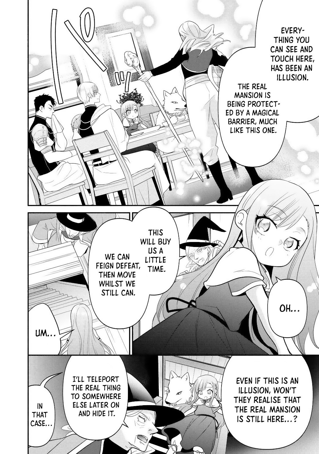 The Reincarnated Little Girl Lives With Divine Beast, Prince, and Mercenaries of Tough Guys Chapter 10.2 page 2 - 