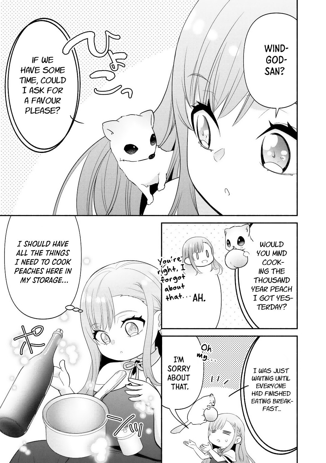 The Reincarnated Little Girl Lives With Divine Beast, Prince, and Mercenaries of Tough Guys Chapter 10.2 page 5 - 