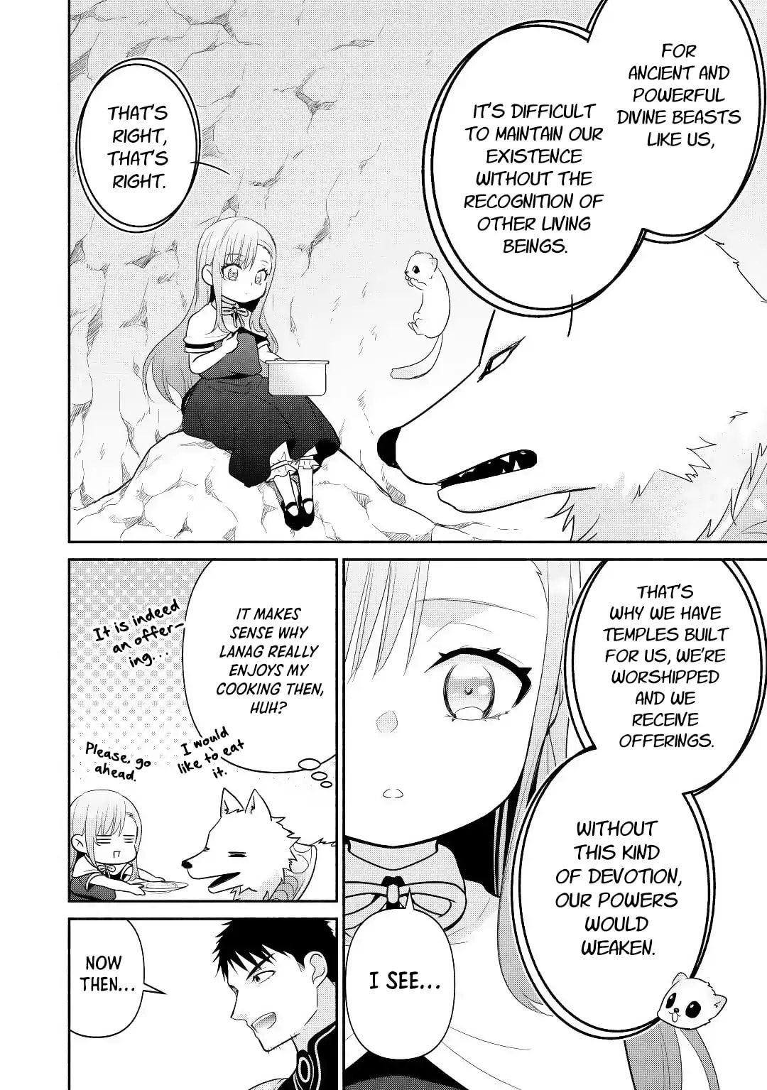 The Reincarnated Little Girl Lives With Divine Beast, Prince, and Mercenaries of Tough Guys Chapter 10 page 22 - 