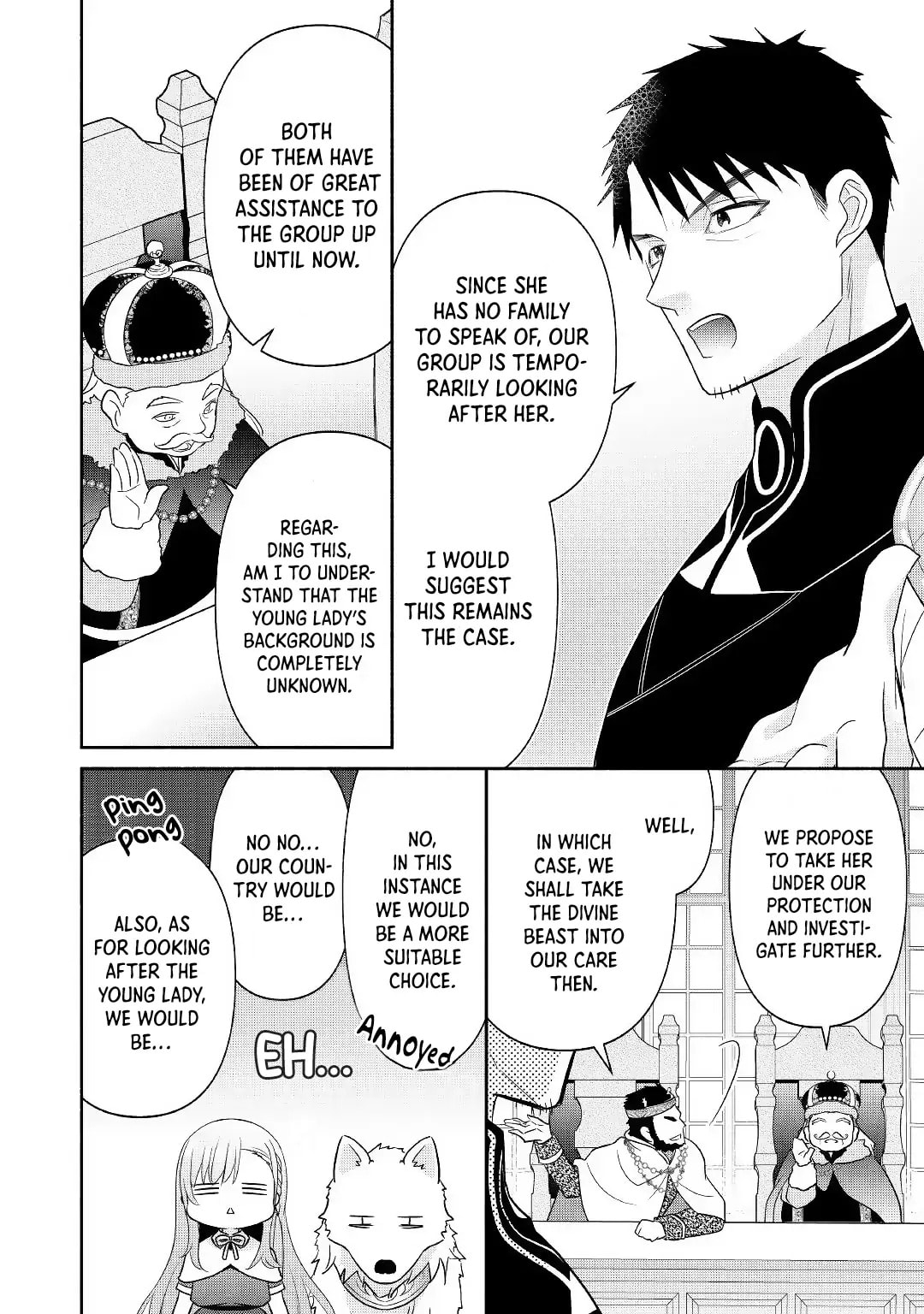 The Reincarnated Little Girl Lives With Divine Beast, Prince, and Mercenaries of Tough Guys Chapter 10 page 8 - 