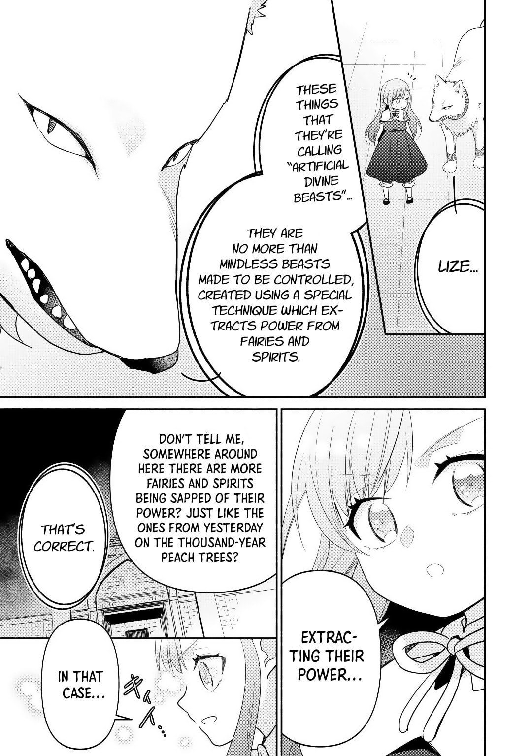 The Reincarnated Little Girl Lives With Divine Beast, Prince, and Mercenaries of Tough Guys Chapter 11 page 11 - 