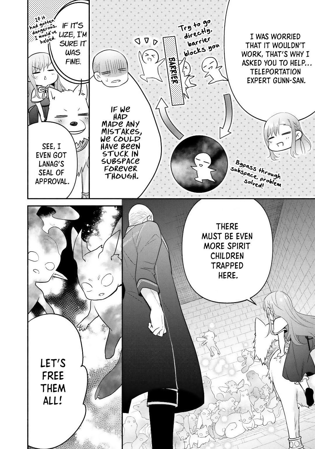 The Reincarnated Little Girl Lives With Divine Beast, Prince, and Mercenaries of Tough Guys Chapter 11 page 14 - 