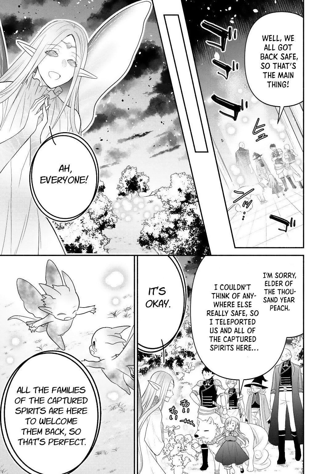 The Reincarnated Little Girl Lives With Divine Beast, Prince, and Mercenaries of Tough Guys Chapter 11 page 21 - 