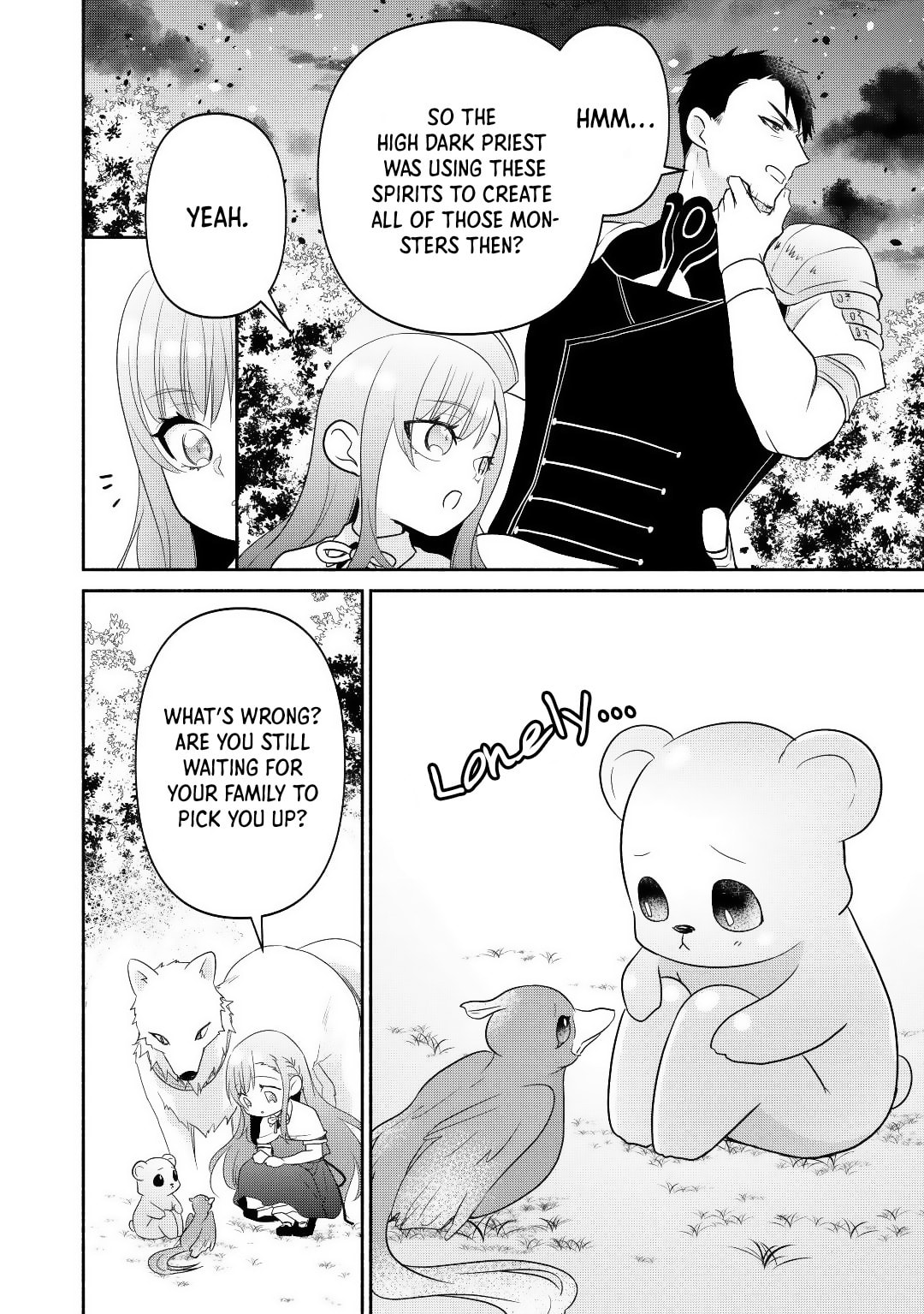 The Reincarnated Little Girl Lives With Divine Beast, Prince, and Mercenaries of Tough Guys Chapter 11 page 22 - 