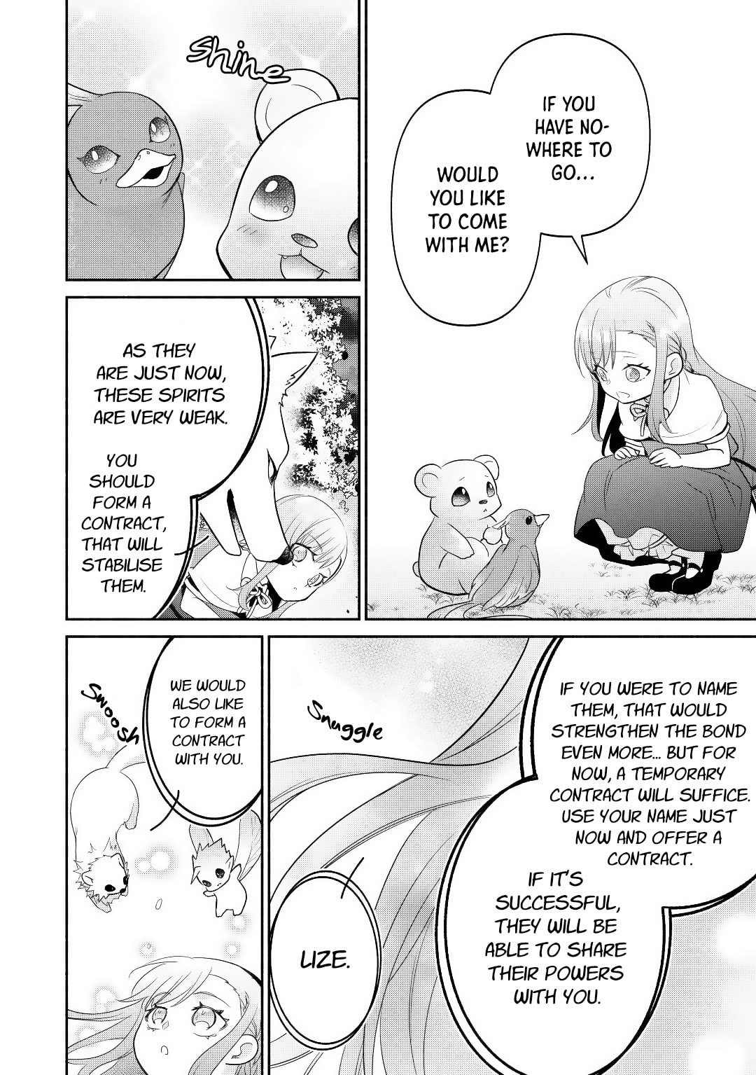 The Reincarnated Little Girl Lives With Divine Beast, Prince, and Mercenaries of Tough Guys Chapter 11 page 24 - 
