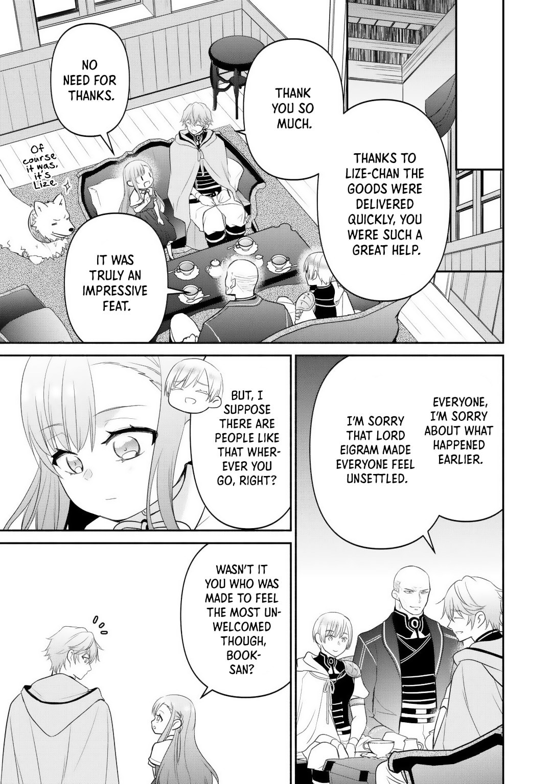 The Reincarnated Little Girl Lives With Divine Beast, Prince, and Mercenaries of Tough Guys Chapter 12 page 13 - 