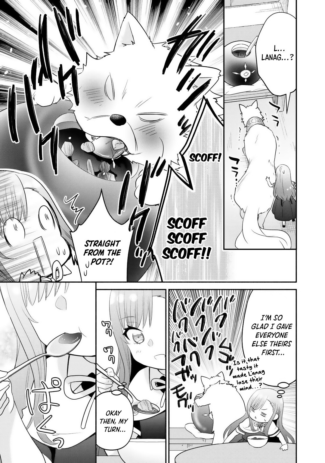 The Reincarnated Little Girl Lives With Divine Beast, Prince, and Mercenaries of Tough Guys Chapter 12 page 3 - 