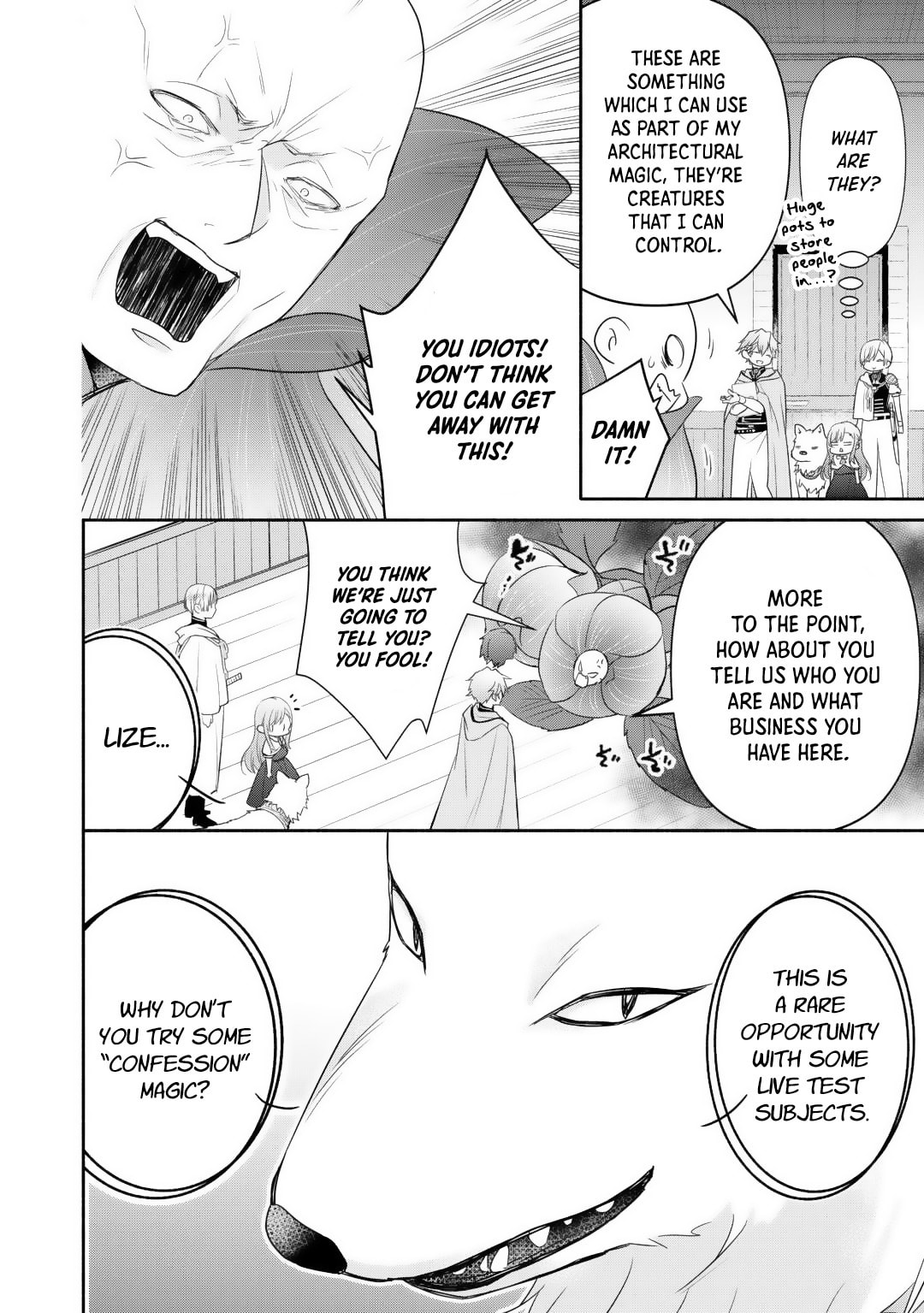 The Reincarnated Little Girl Lives With Divine Beast, Prince, and Mercenaries of Tough Guys Chapter 12 page 22 - 
