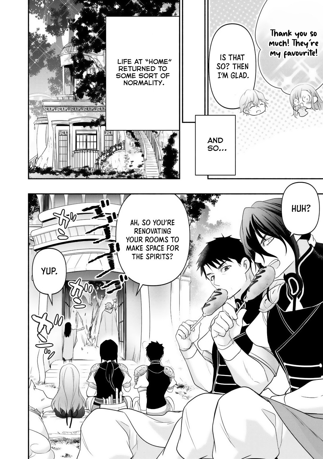 The Reincarnated Little Girl Lives With Divine Beast, Prince, and Mercenaries of Tough Guys Chapter 12 page 6 - 