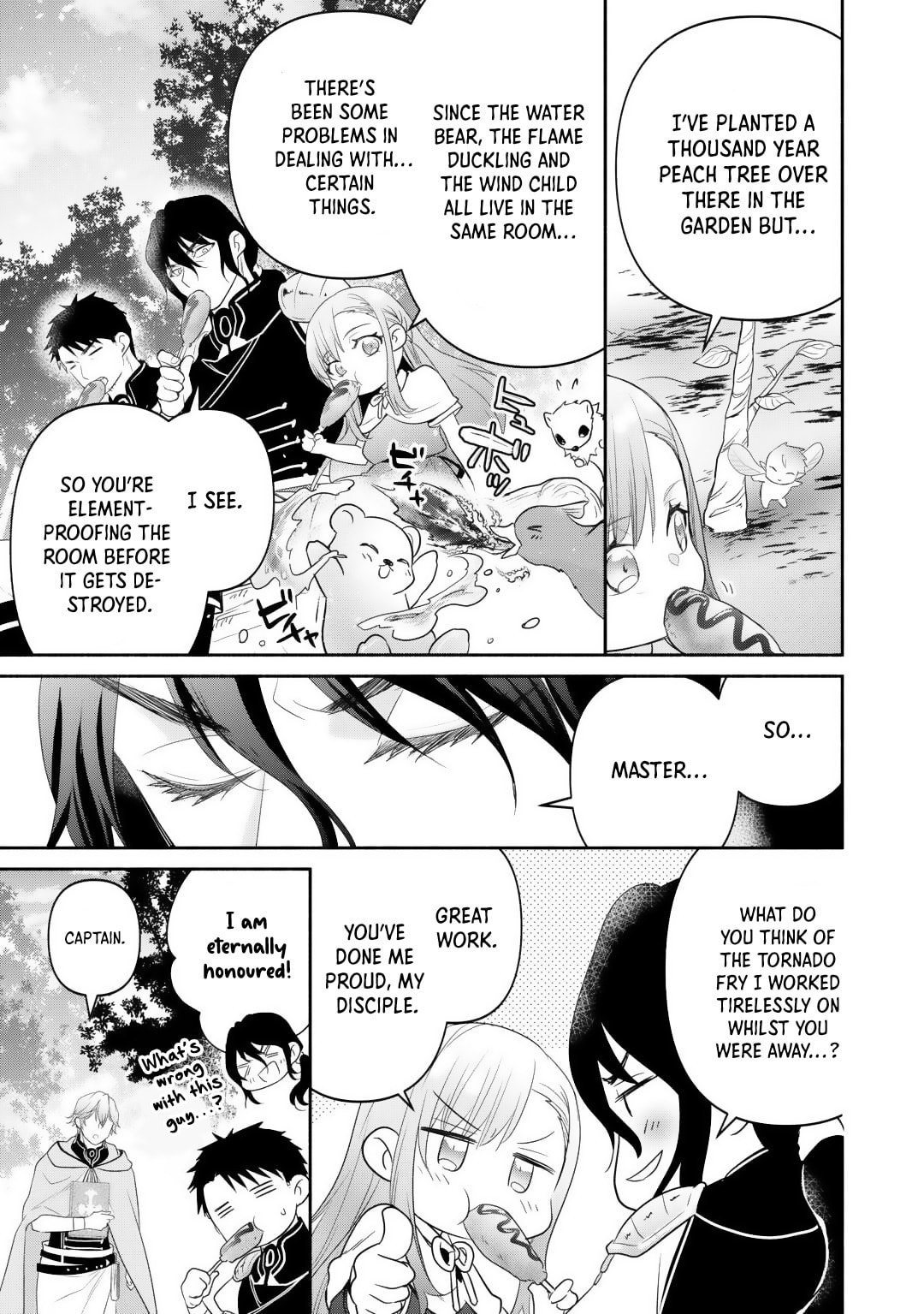 The Reincarnated Little Girl Lives With Divine Beast, Prince, and Mercenaries of Tough Guys Chapter 12 page 7 - 