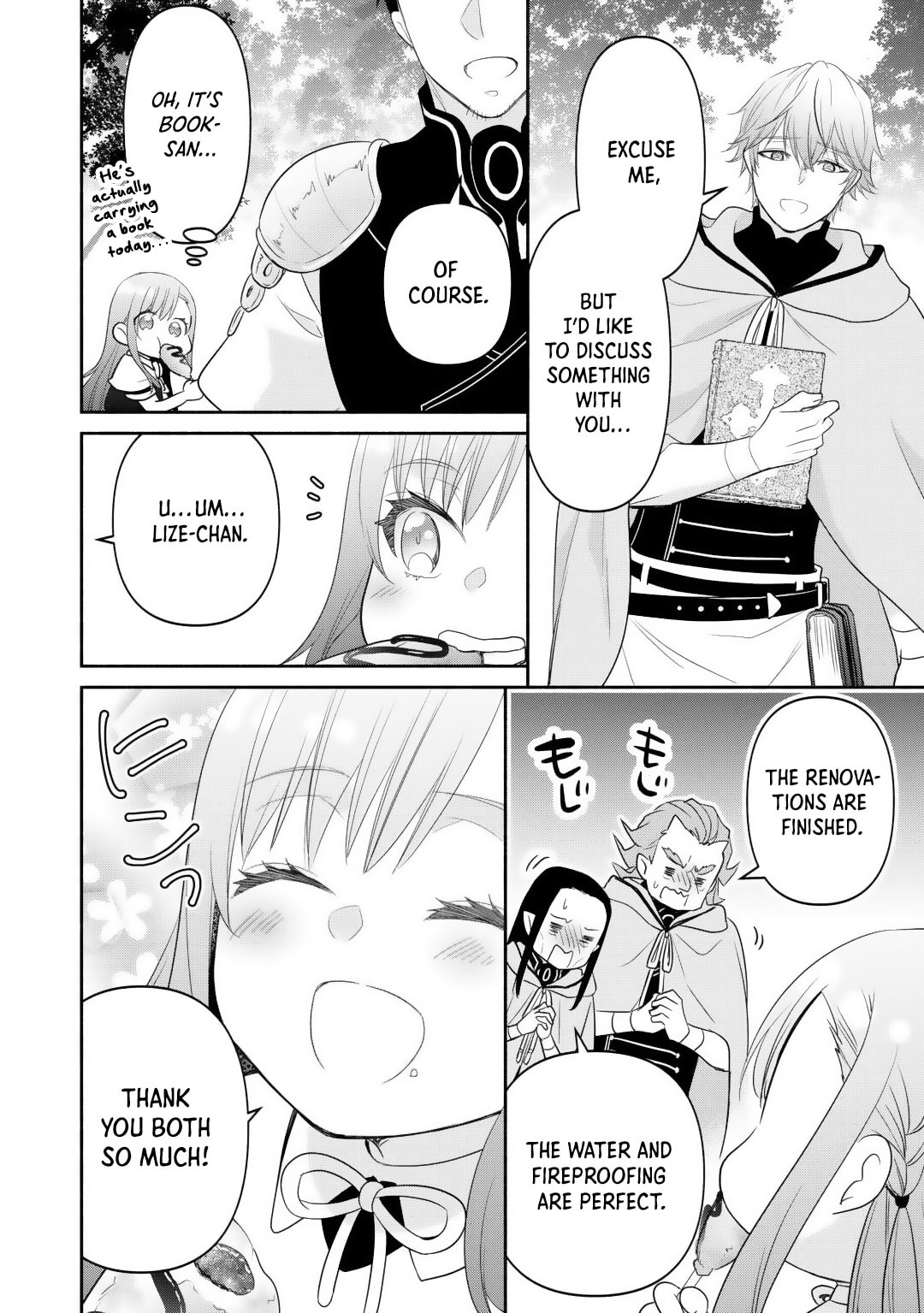 The Reincarnated Little Girl Lives With Divine Beast, Prince, and Mercenaries of Tough Guys Chapter 12 page 8 - 