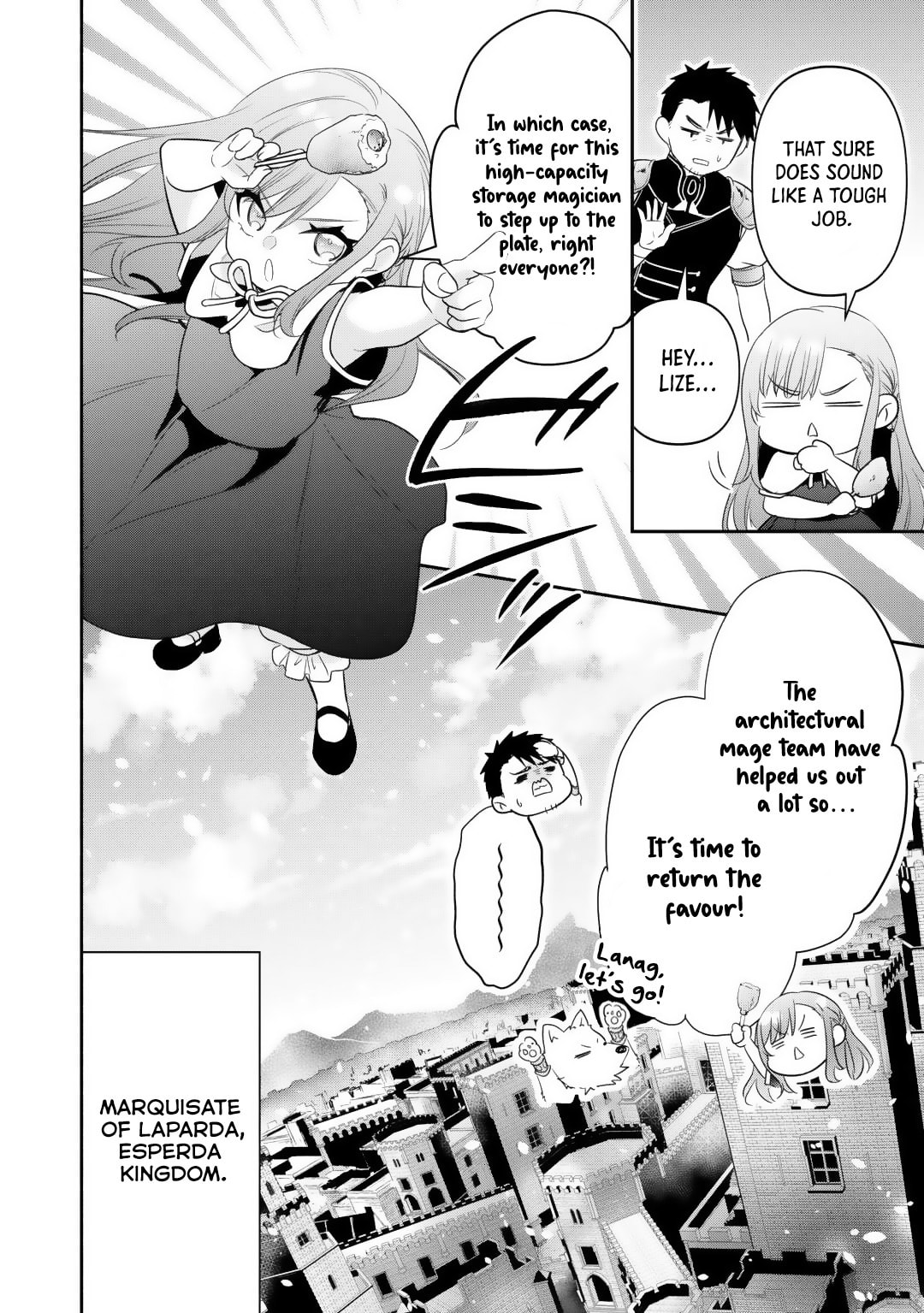 The Reincarnated Little Girl Lives With Divine Beast, Prince, and Mercenaries of Tough Guys Chapter 12 page 10 - 