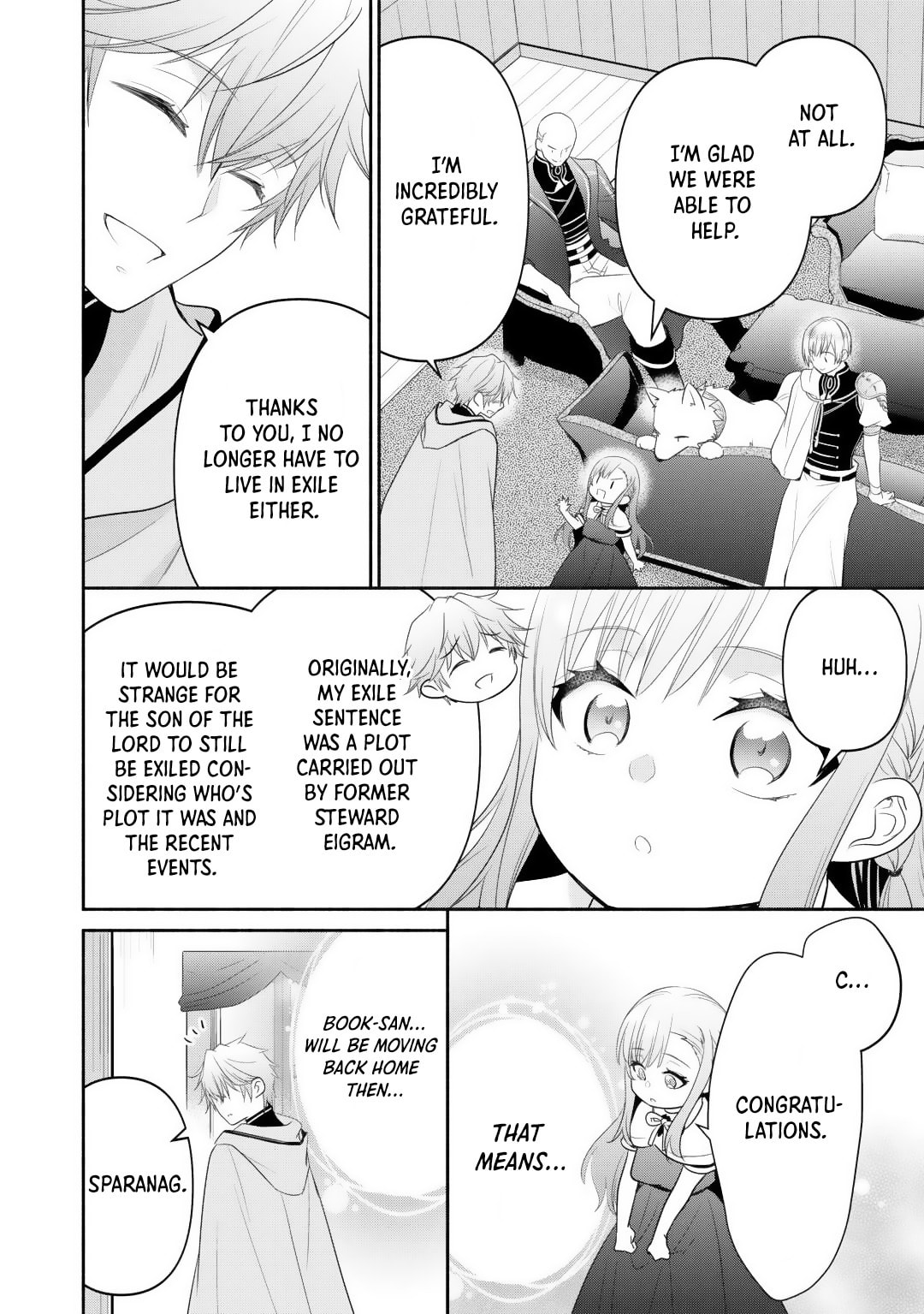 The Reincarnated Little Girl Lives With Divine Beast, Prince, and Mercenaries of Tough Guys Chapter 13 page 22 - 