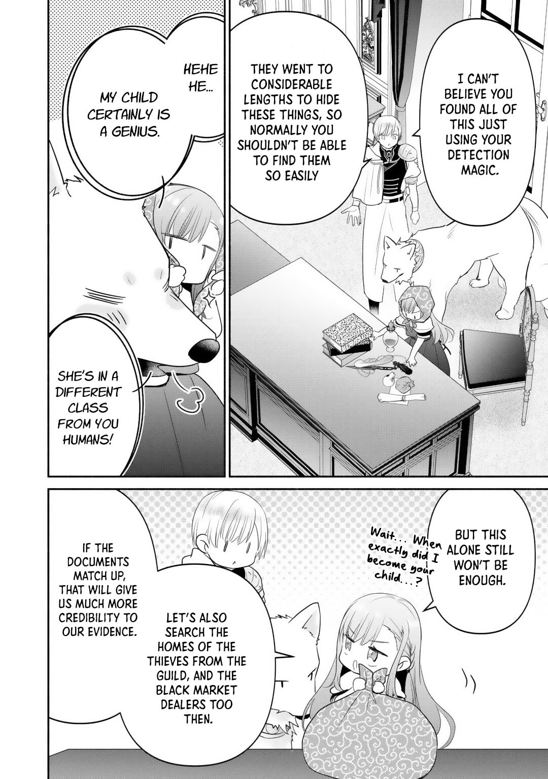 The Reincarnated Little Girl Lives With Divine Beast, Prince, and Mercenaries of Tough Guys Chapter 13 page 8 - 