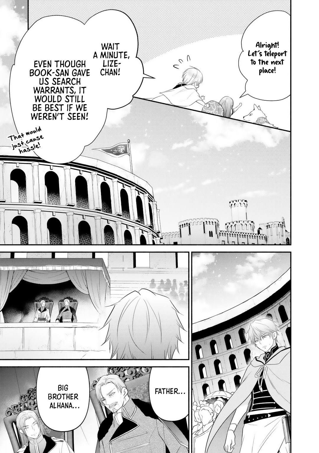 The Reincarnated Little Girl Lives With Divine Beast, Prince, and Mercenaries of Tough Guys Chapter 13 page 9 - 