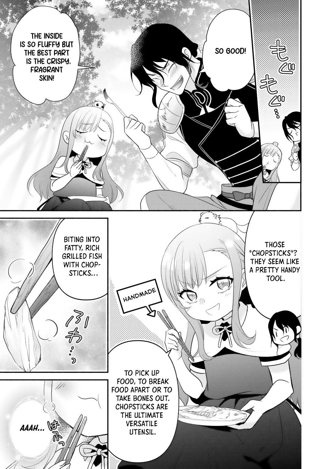 The Reincarnated Little Girl Lives With Divine Beast, Prince, and Mercenaries of Tough Guys Chapter 14 page 11 - 