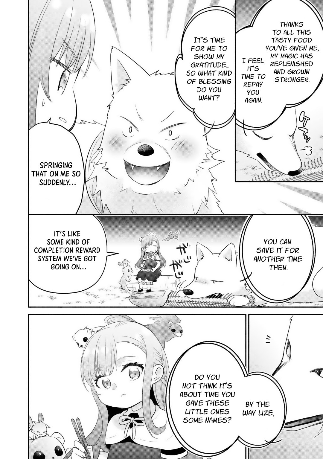 The Reincarnated Little Girl Lives With Divine Beast, Prince, and Mercenaries of Tough Guys Chapter 14 page 14 - 