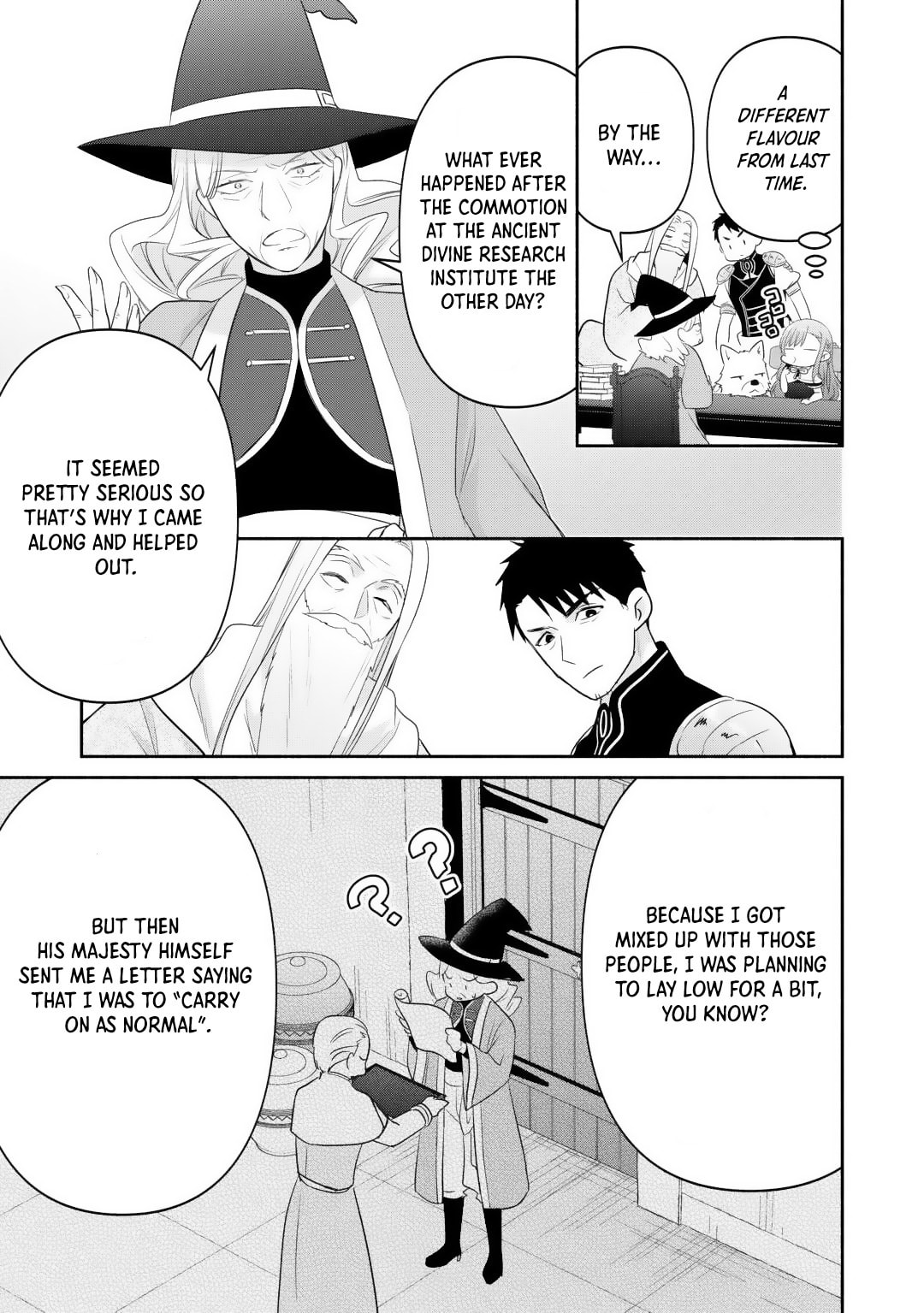 The Reincarnated Little Girl Lives With Divine Beast, Prince, and Mercenaries of Tough Guys Chapter 14 page 3 - 
