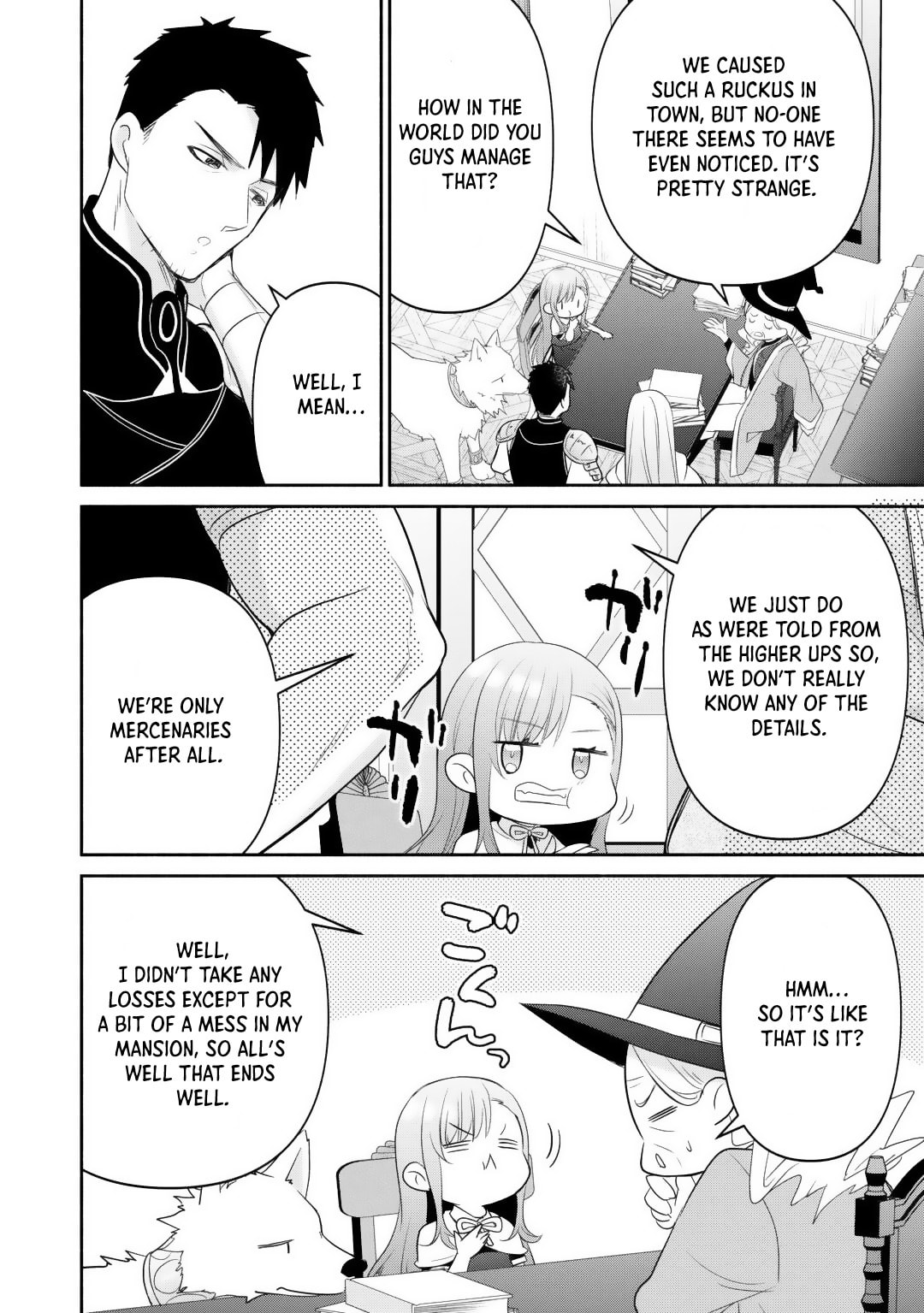 The Reincarnated Little Girl Lives With Divine Beast, Prince, and Mercenaries of Tough Guys Chapter 14 page 4 - 