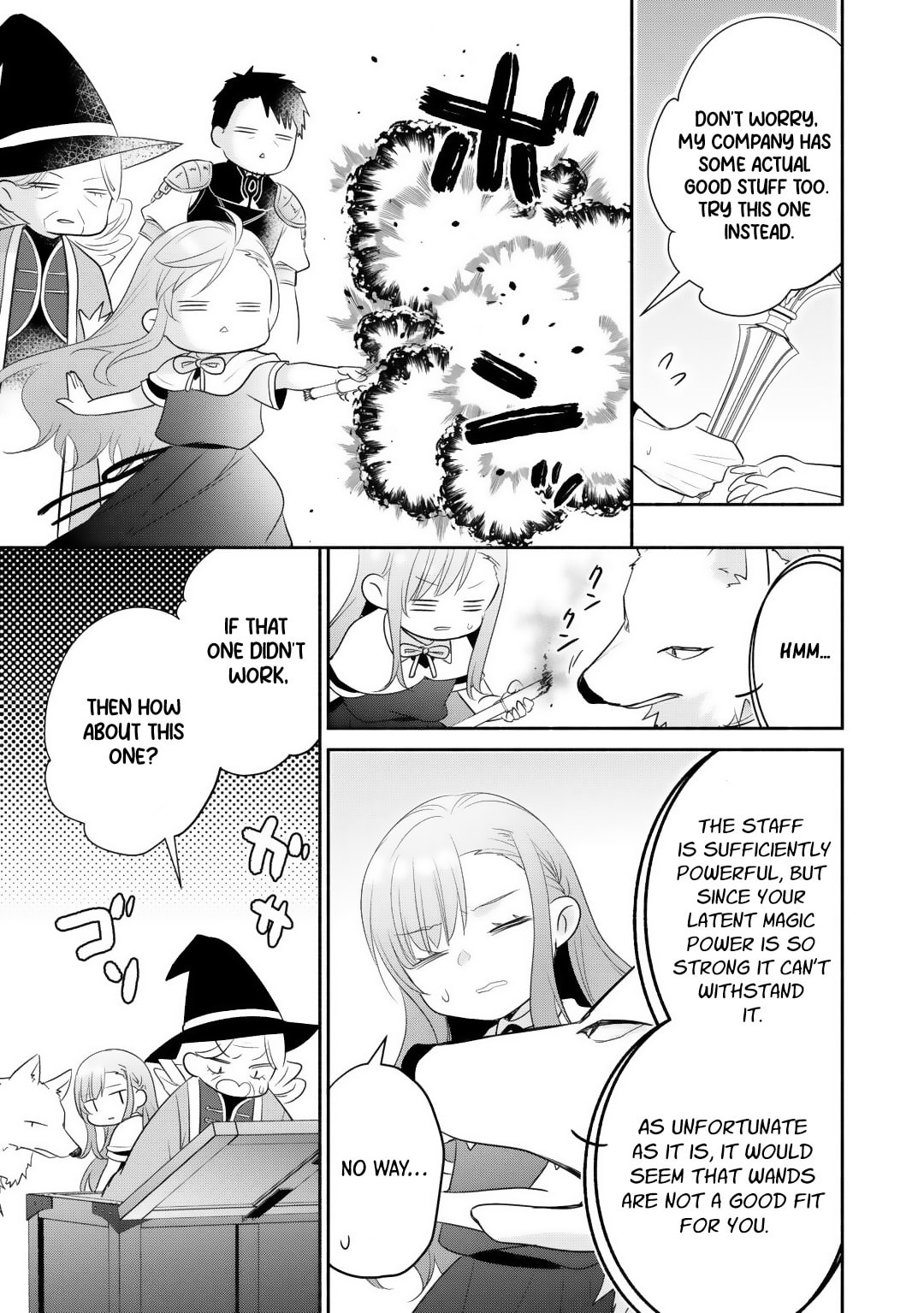 The Reincarnated Little Girl Lives With Divine Beast, Prince, and Mercenaries of Tough Guys Chapter 14 page 7 - 