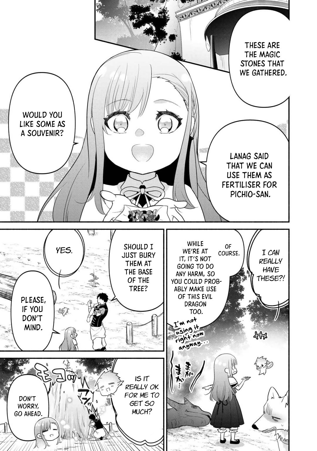 The Reincarnated Little Girl Lives With Divine Beast, Prince, and Mercenaries of Tough Guys Chapter 15 page 16 - 