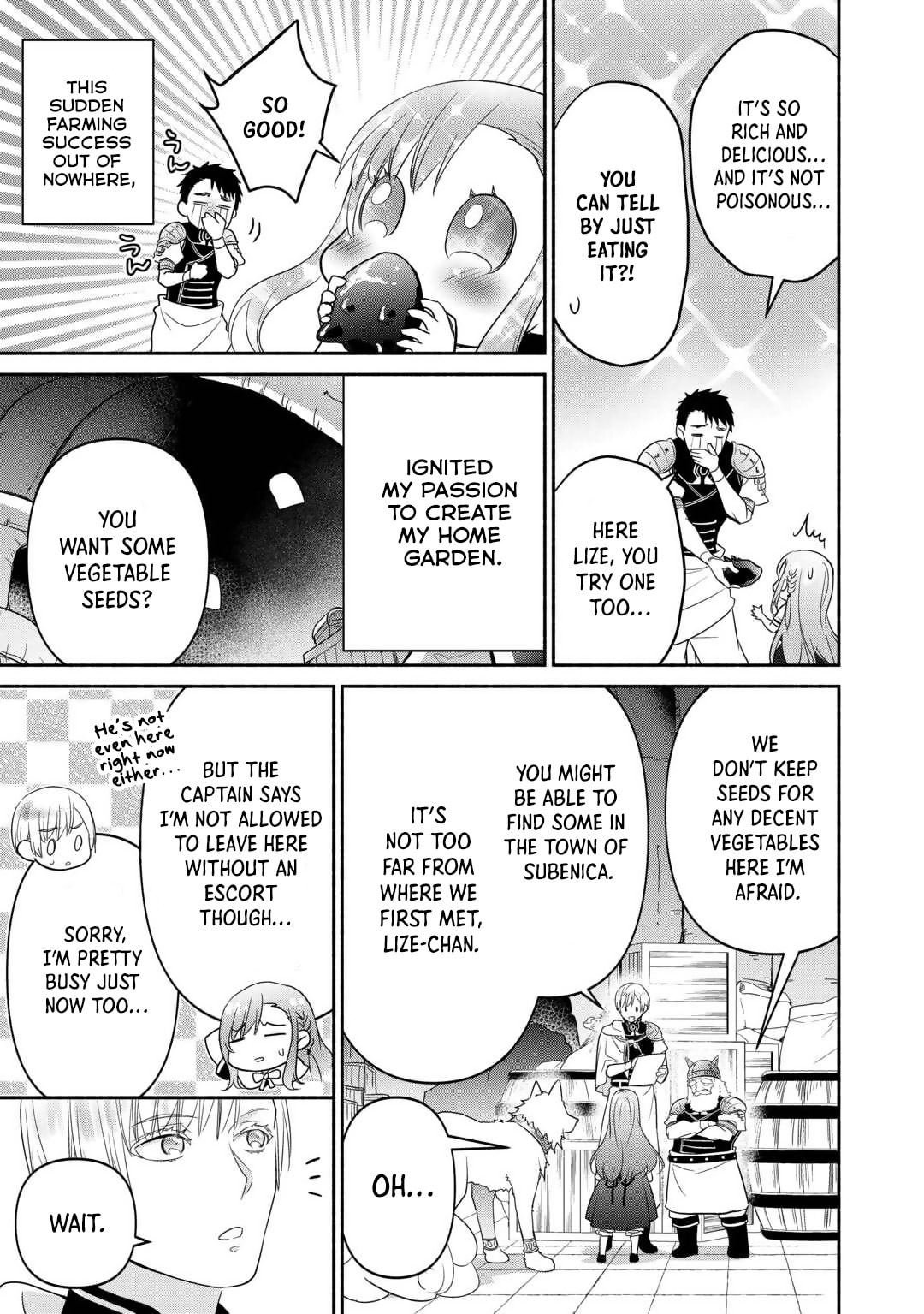The Reincarnated Little Girl Lives With Divine Beast, Prince, and Mercenaries of Tough Guys Chapter 15 page 22 - 