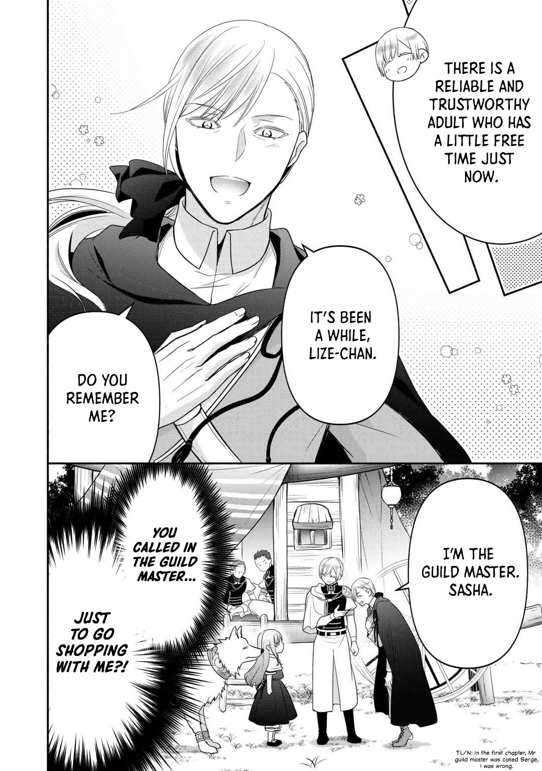 The Reincarnated Little Girl Lives With Divine Beast, Prince, and Mercenaries of Tough Guys Chapter 15 page 23 - 