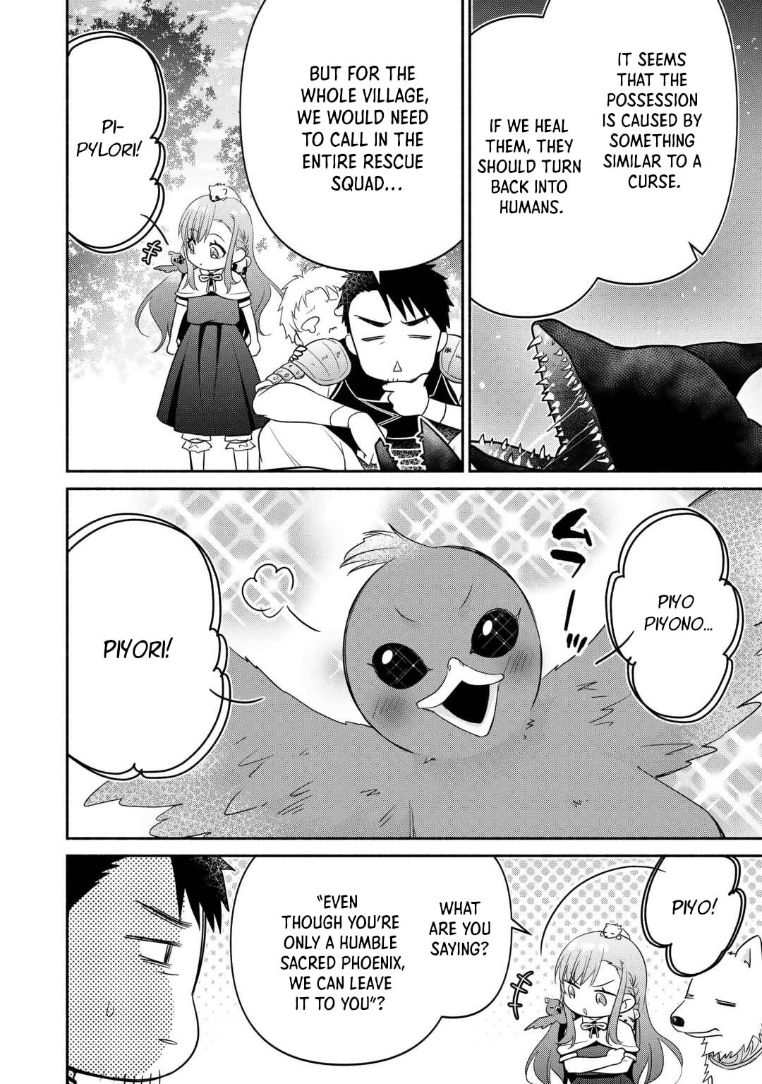The Reincarnated Little Girl Lives With Divine Beast, Prince, and Mercenaries of Tough Guys Chapter 15 page 4 - 